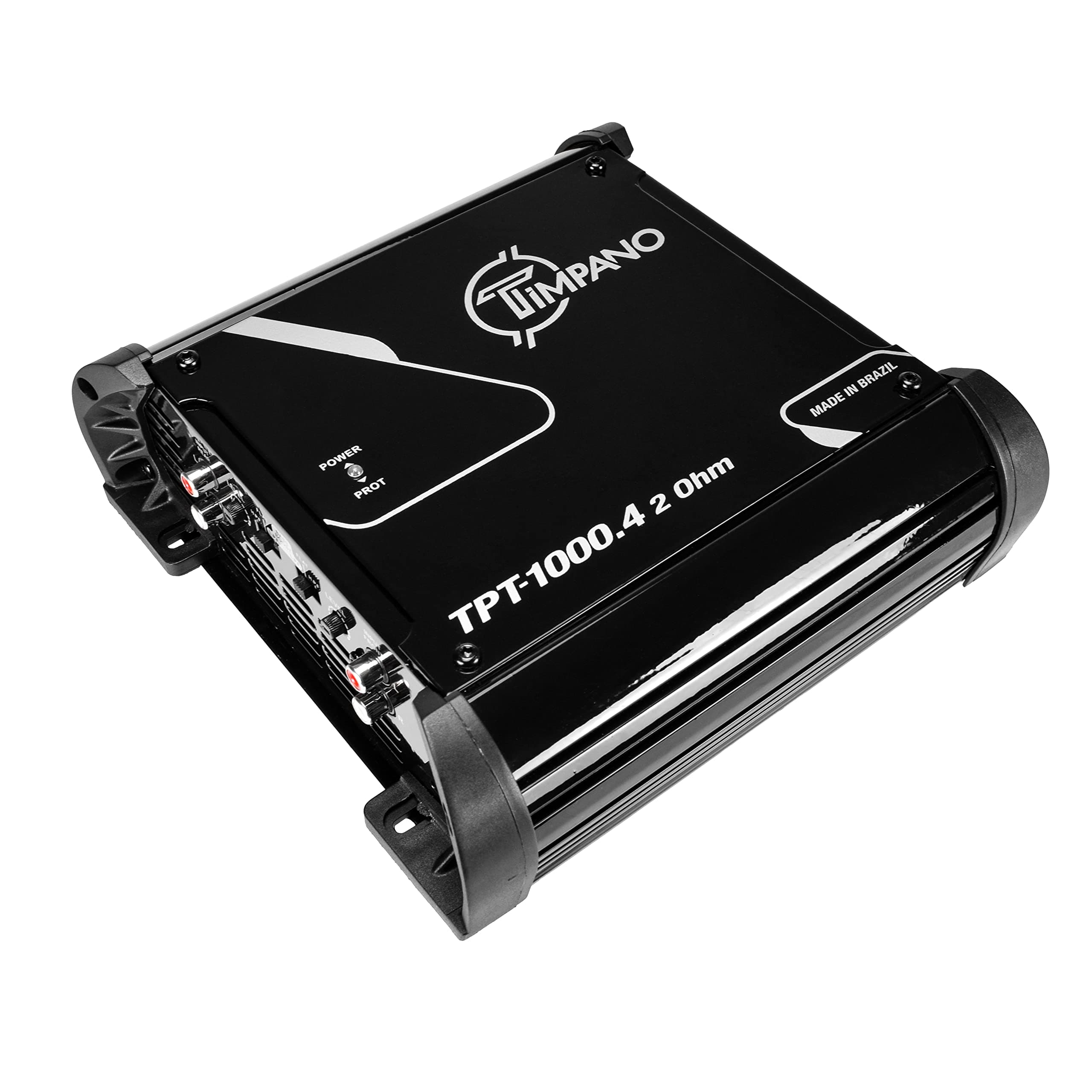 TPT-1000.4 Compact 4 Channel Car Audio Amplifier – 4 x 260 Watts at 2 Ohms – High Power Stereo 12 Volts Full Range Class D Amp Bridgeable