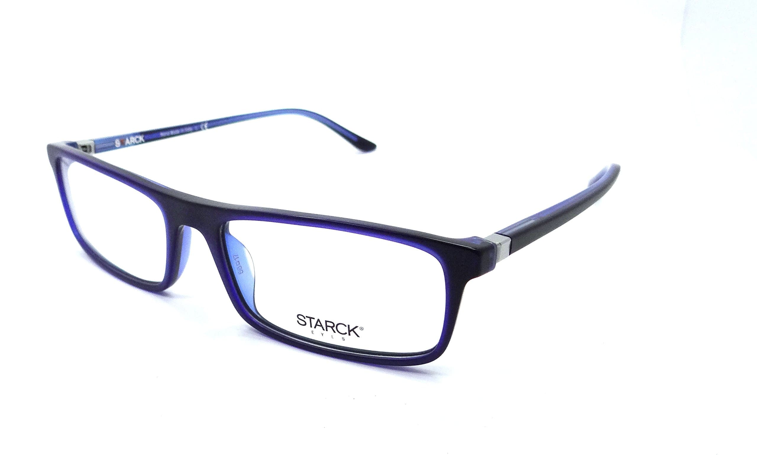 Starck Eyes Mikli Rx Eyeglasses Frames SH3034 0007 56x17 Matte Blue / Black