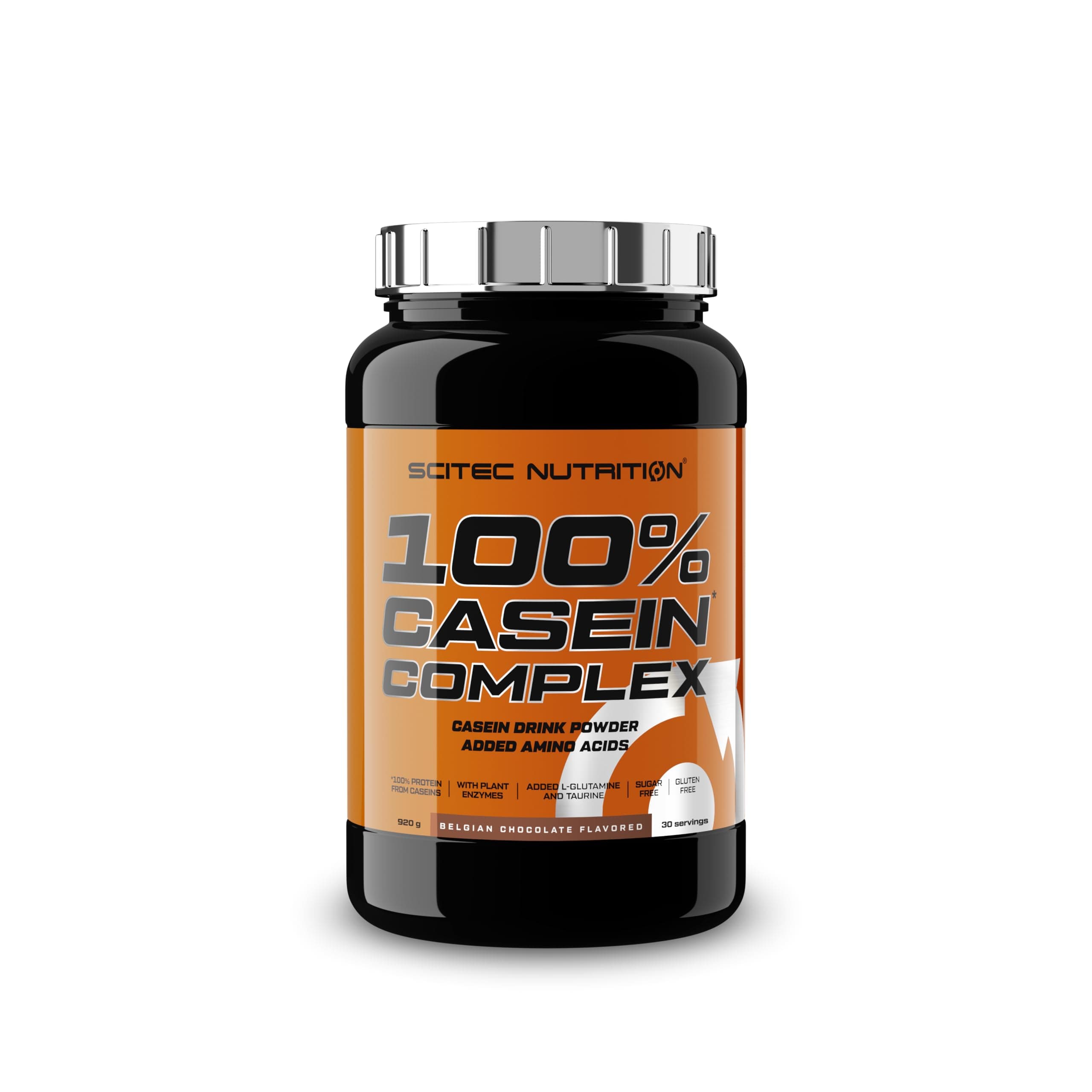 100% Casein Complex Protein from Caseins | Belgian Choclate Flavour (Food Suppliment) - 920 g