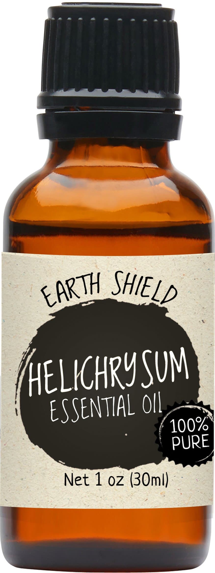 Earth Shield Helichrysum Essential Oil is 100% Pure and Therapeutic Grade - 30ml.