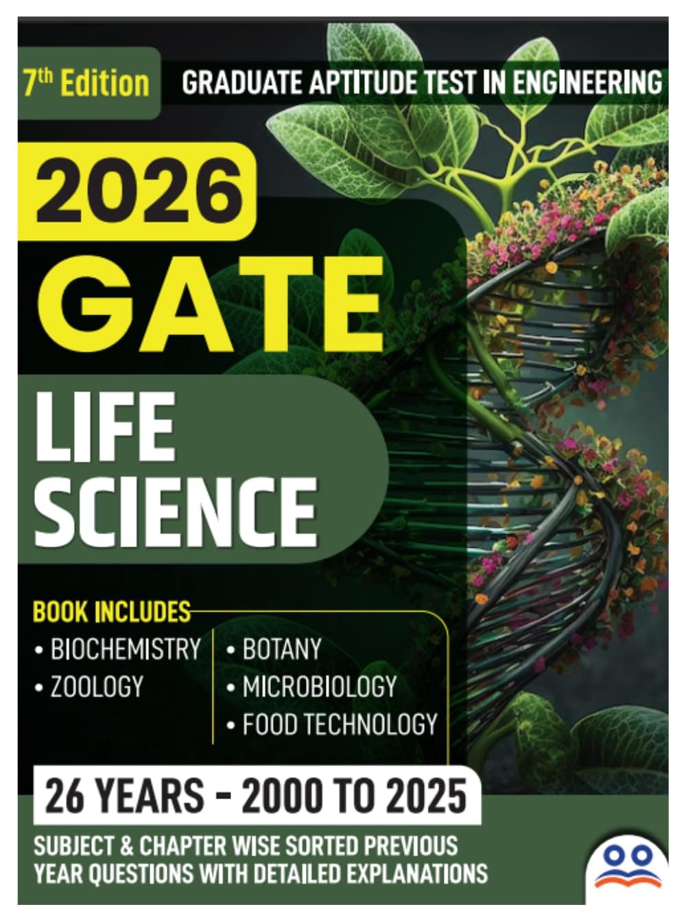 GATE Life Science PYQ Book 2026 | Previous Year Solved Papers (2000 to 2025) Topic Wise Sorted with Detailed Solutions | Best Seller Previous Year ... Examinations in India | IFAS Publications