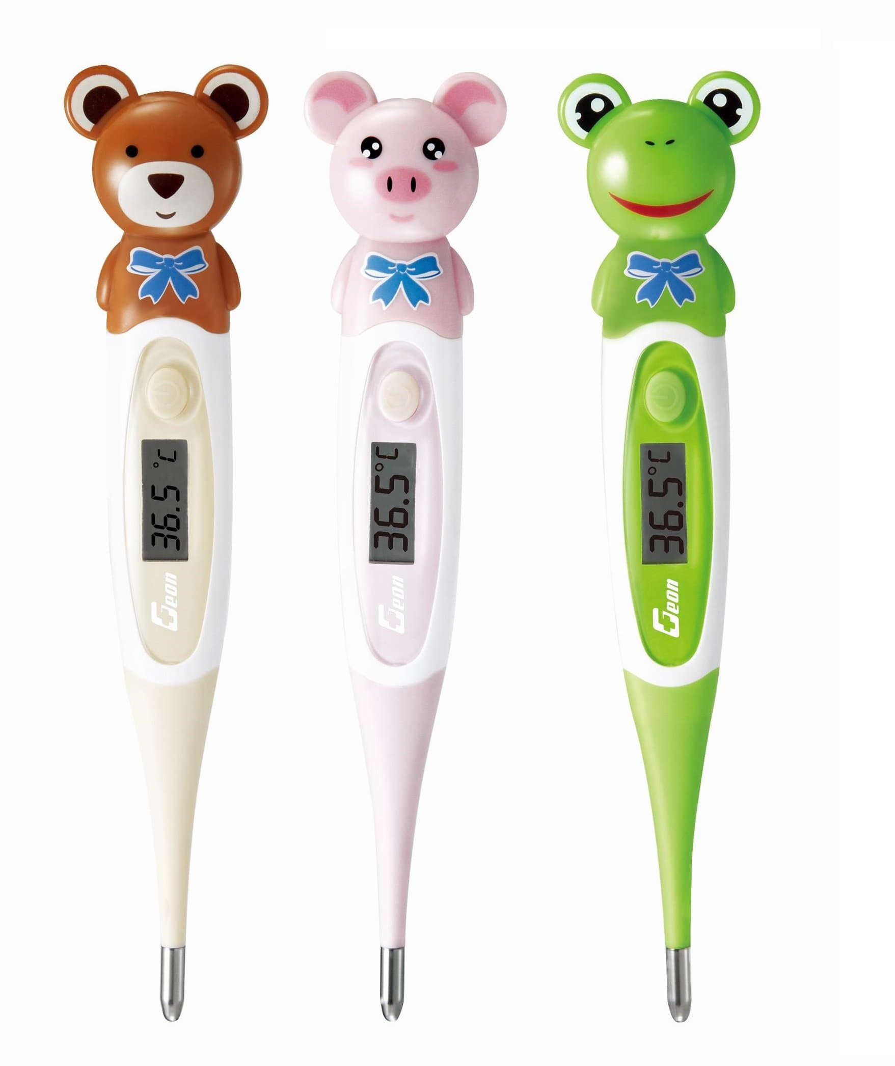 Brown Bear Baby Fever Thermometer Flexible Digital Ultrafast 10 Second Response Ideal for Children and Babies
