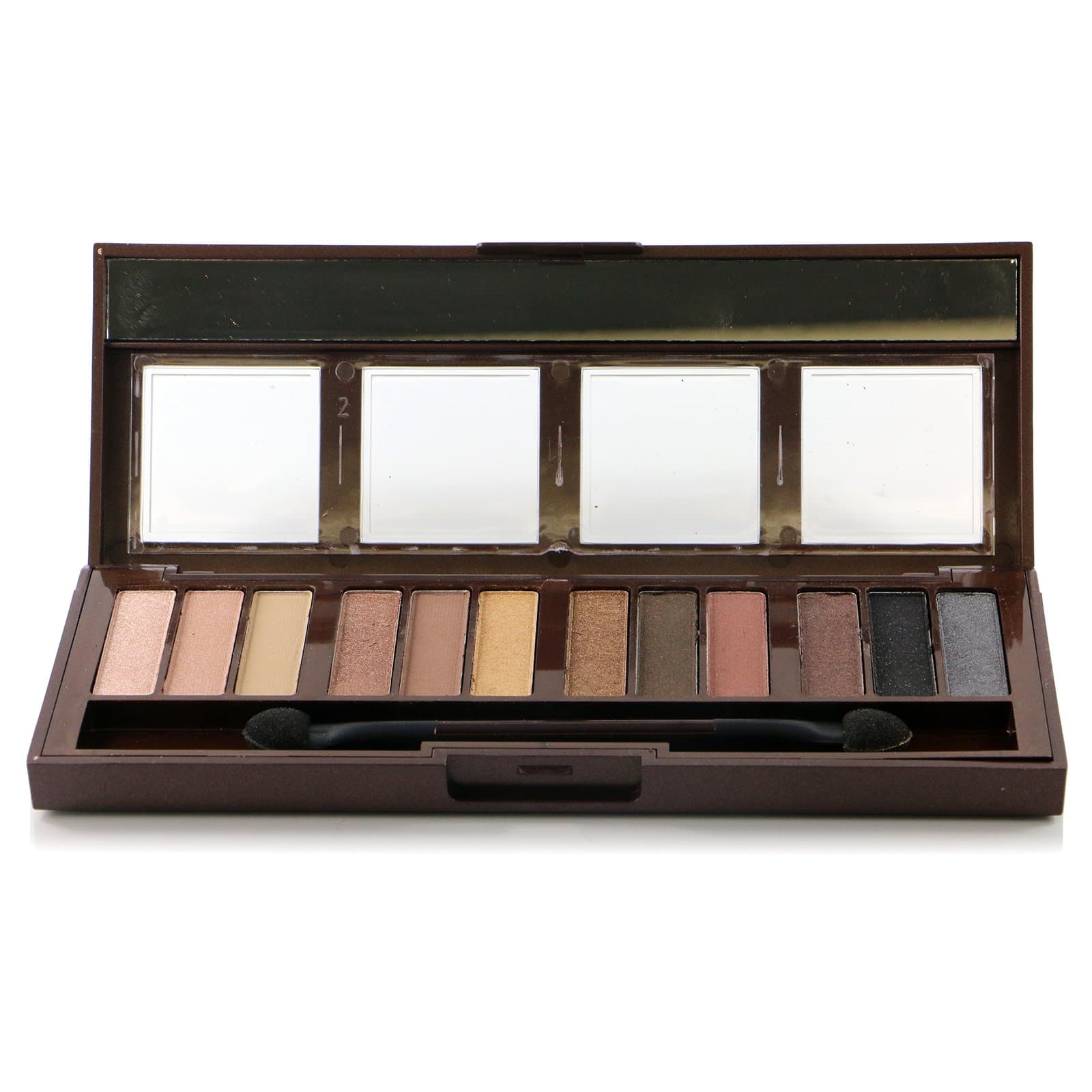 (3 Pack) CITY COLOR Barely Exposed Eye Shadow Palette - Day/Night 12 Colors