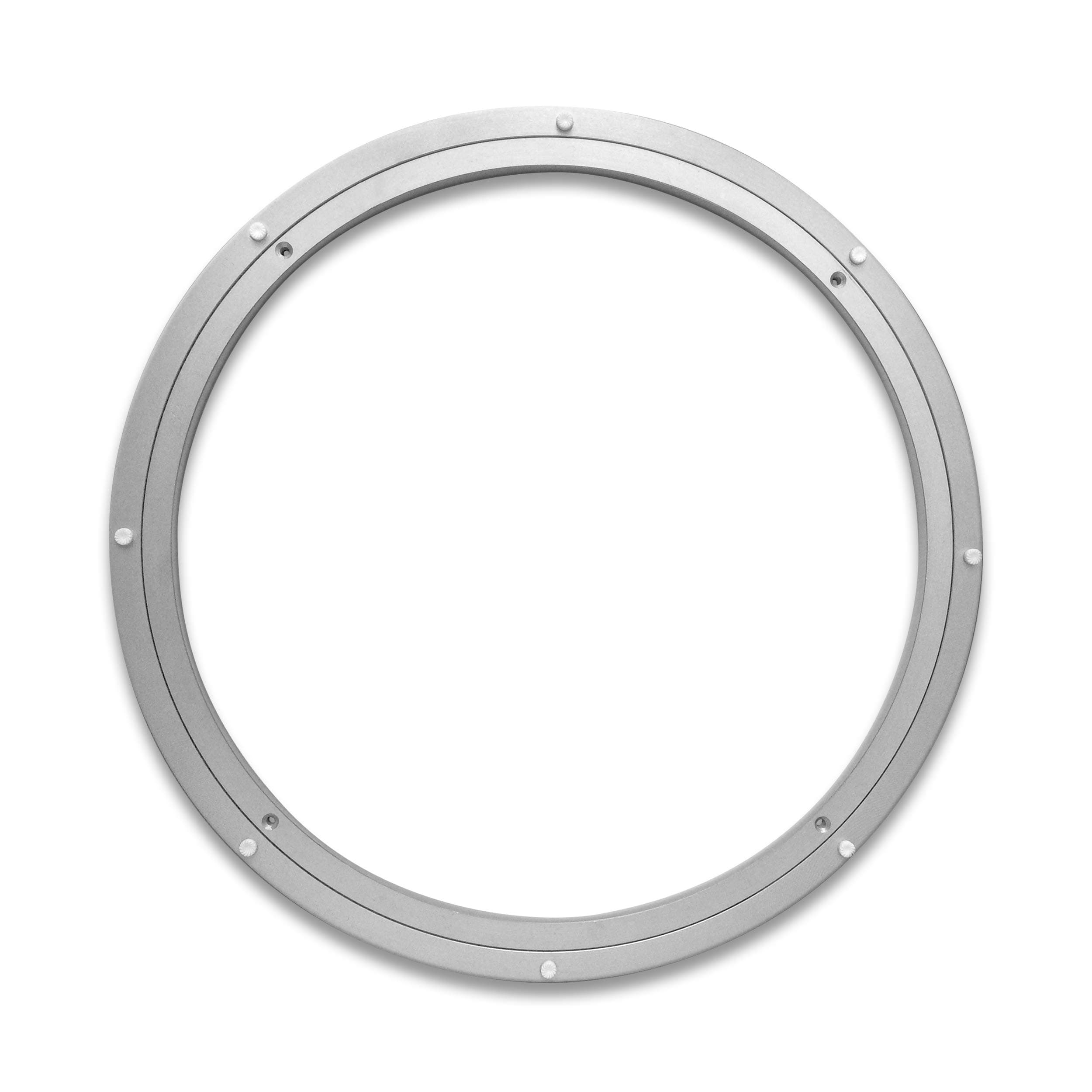 TROOPS BBQ Lazy Susan Turntable Ring - Heavy-Duty Aluminum Lazy Susan Bearing Hardware Single-Row Ball Bearings for Heavy Loads (300 lbs. Capacity) - 20 Inches