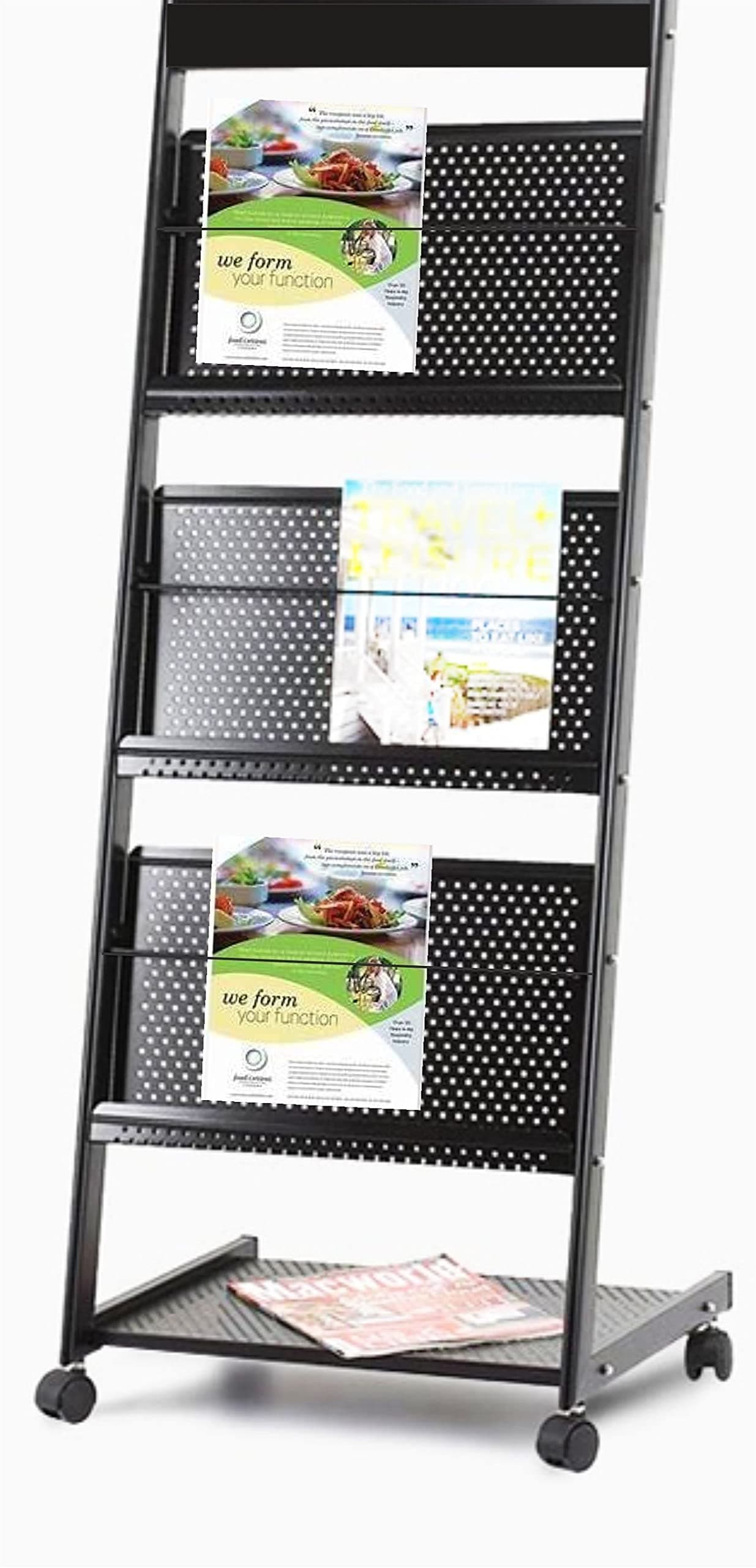 PATHOS INDIA Magazine newspaper Display Stand Brochure Catalogue Racks for office reception library clinic