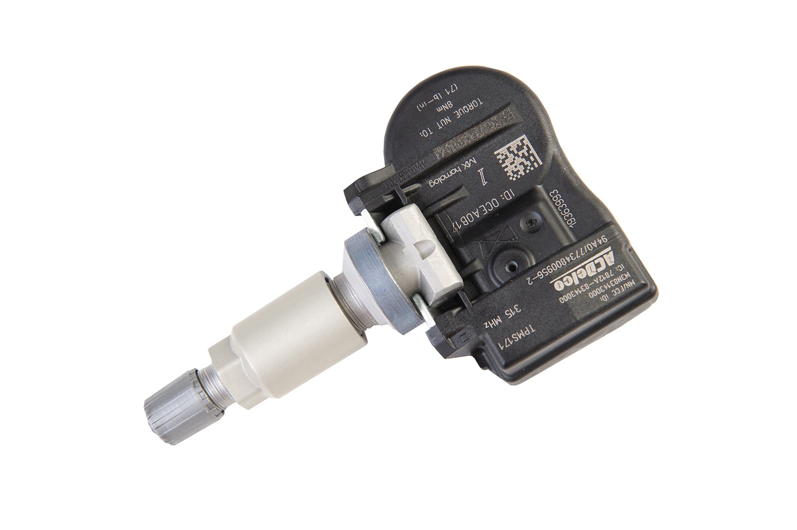 ACDelco Professional TPMS171K (19383800) Tire Pressure Monitoring System (TPMS) Sensor with Nut