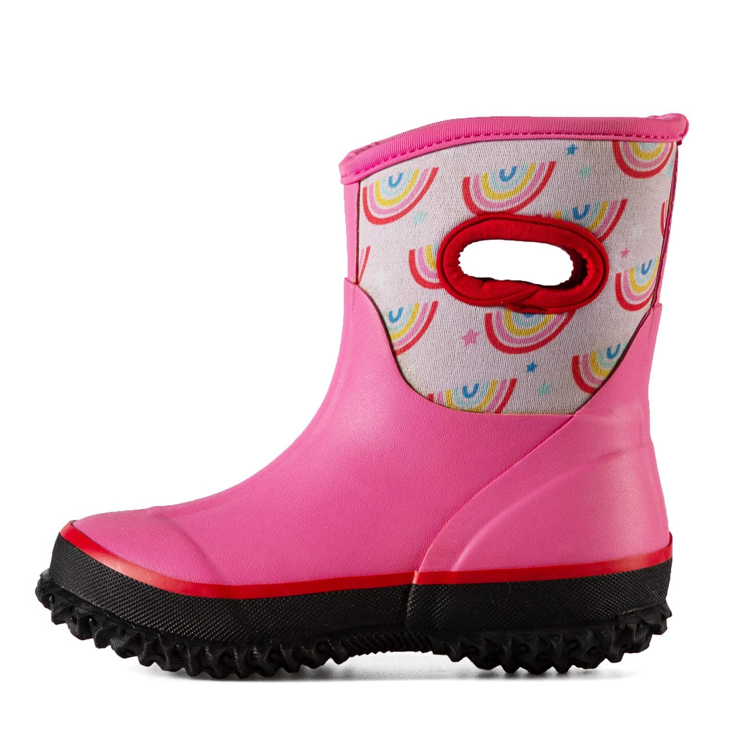 K KomForme Kids Toddler Boys Girls Neoprene Wellies Wellington Boots,Warm Snow Boots