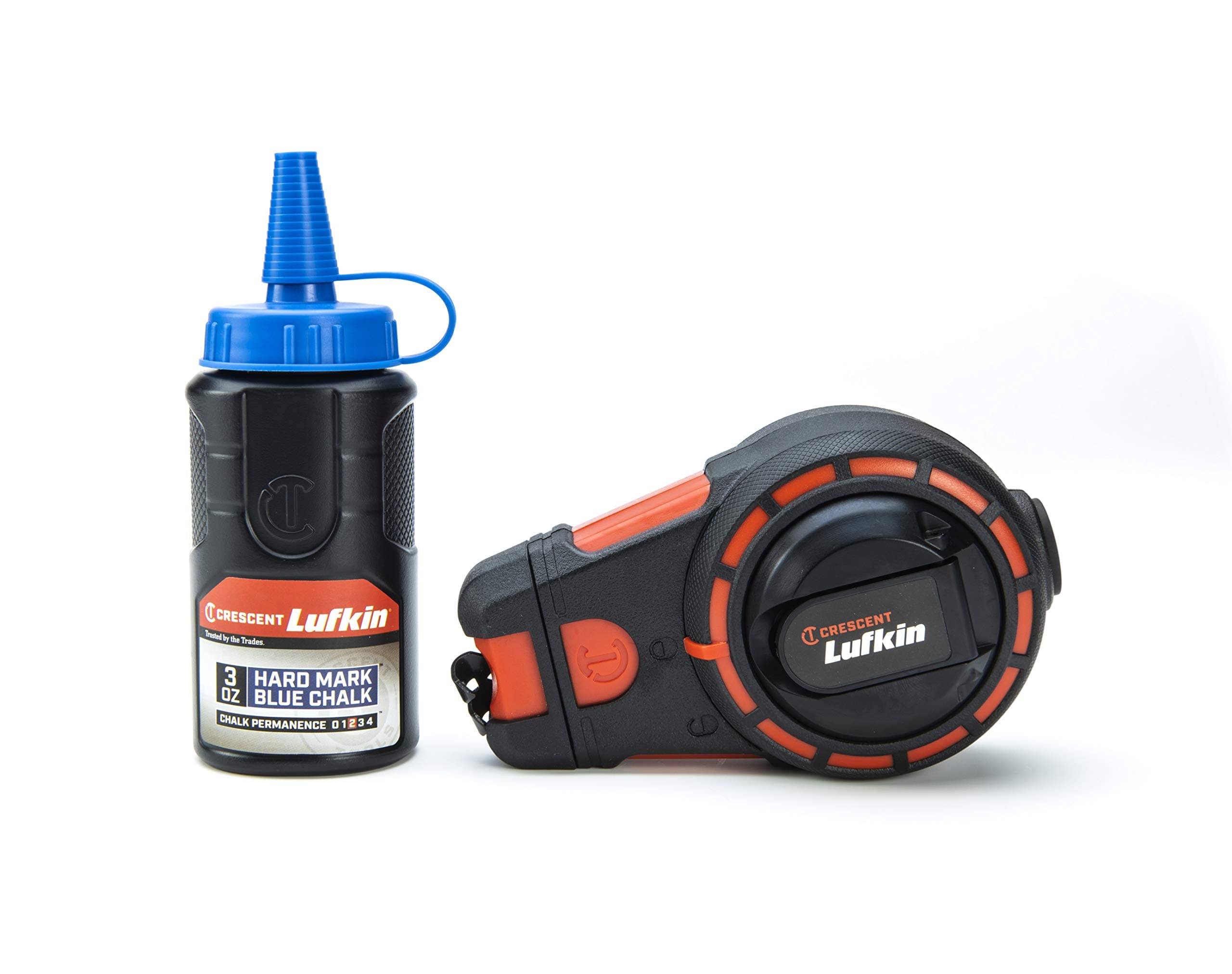 Crescent Lufkin 100' Contractor Chalk Reel with HardMark Blue Chalk - CL100BA