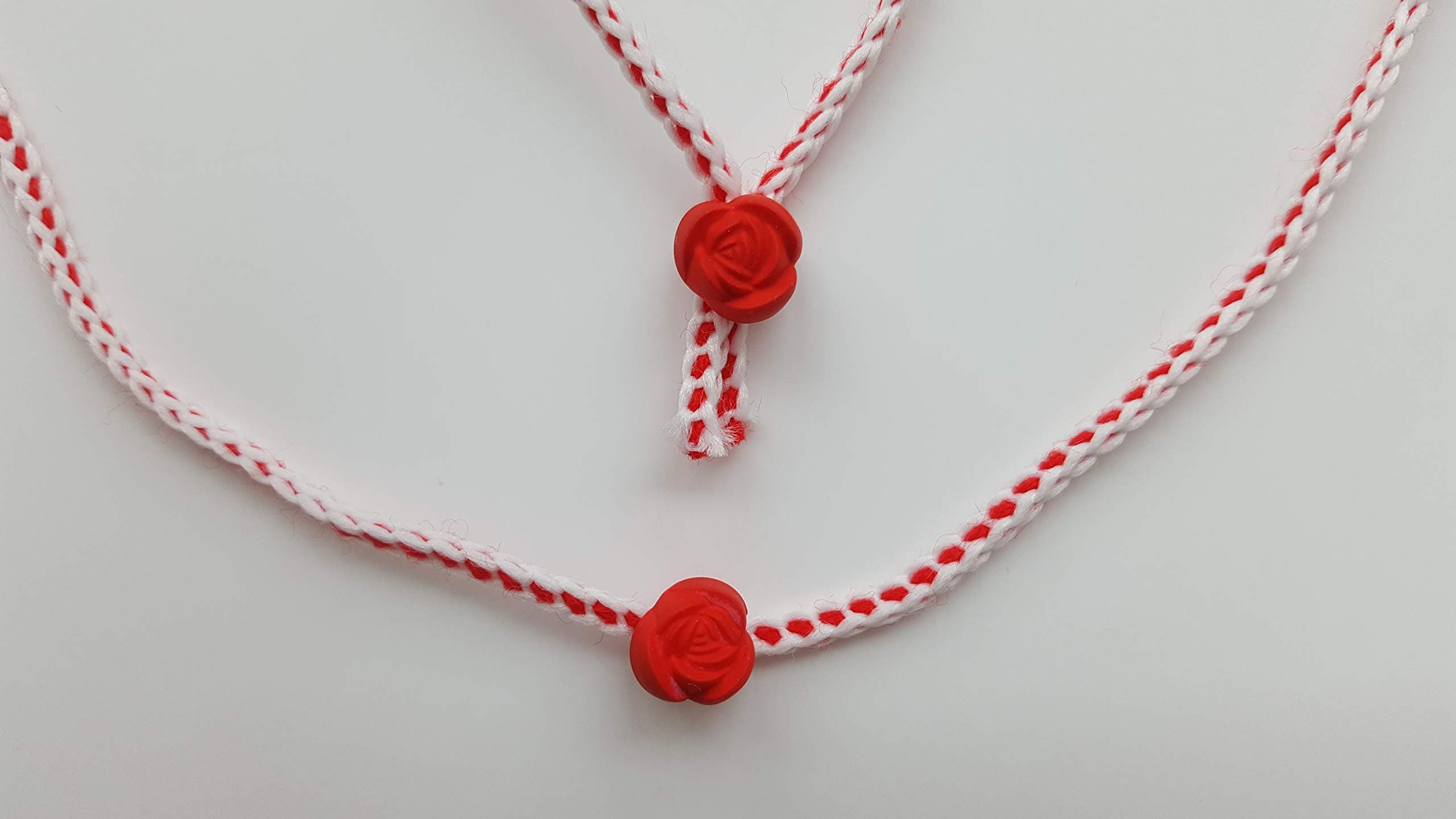 1 Necklace and 1 Bracelet Handmade Ajustable Martenici Martenizi Martenitzi Martenitsi Martenica Marteniza Martenitza Martenitsa Martakia Martinka Martisor FAST FREE SHIPPING