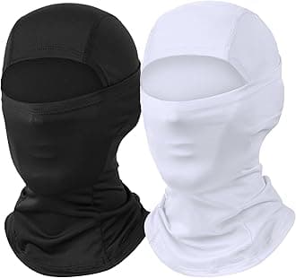 Ski Mask for Men 2 Pack Balaclava Motorcycle Face Mask Shiesty Ski Mask Women Summer Full Face Cover Sun Protection Football