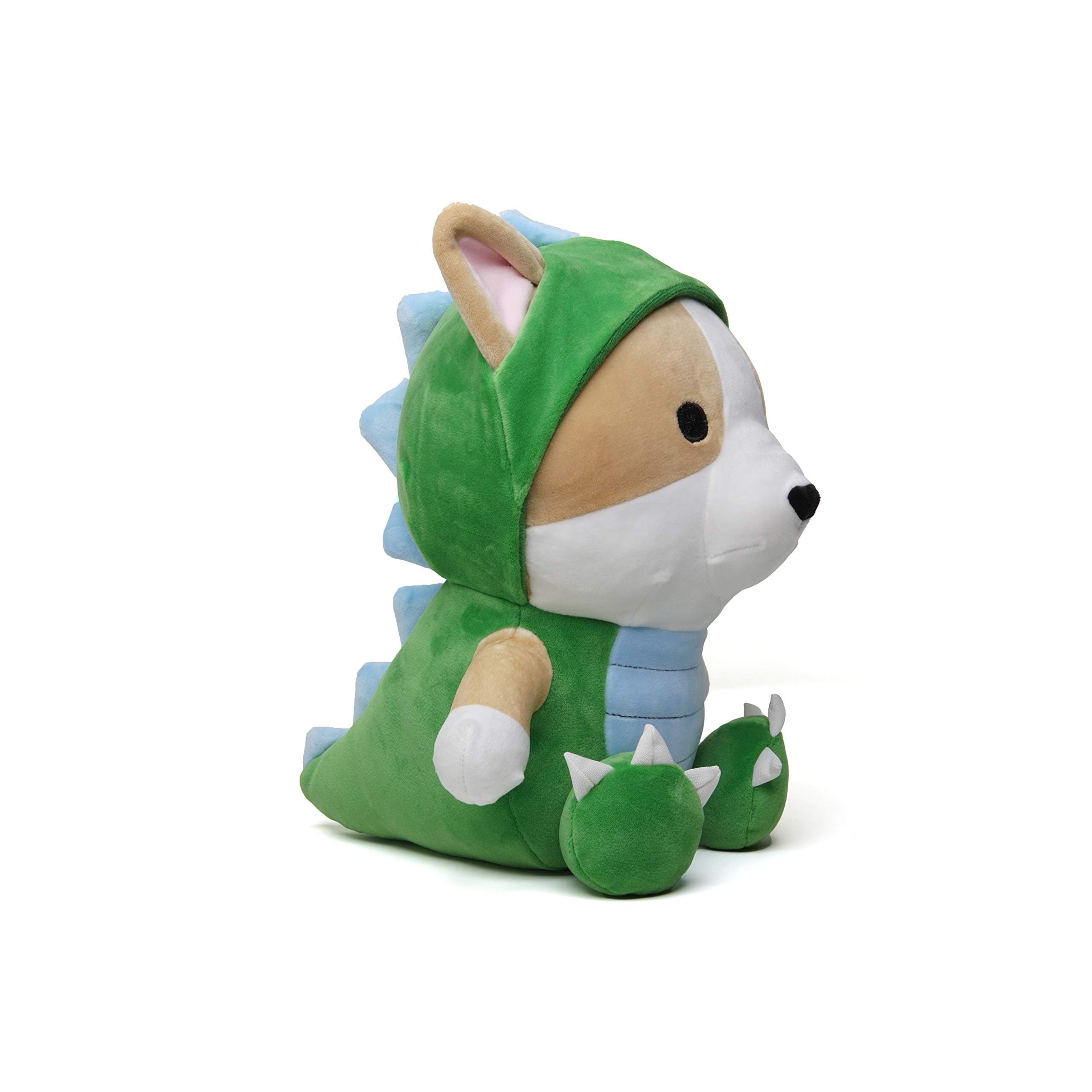 Avocatt Corgi Dino Plush Toy - 10 Inches Dinosaur Plushie Stuffed Animal - Hug and Cuddle with Squishy Soft Fabric and Stuffing - Cute T Rex Gift for Boys and Girls