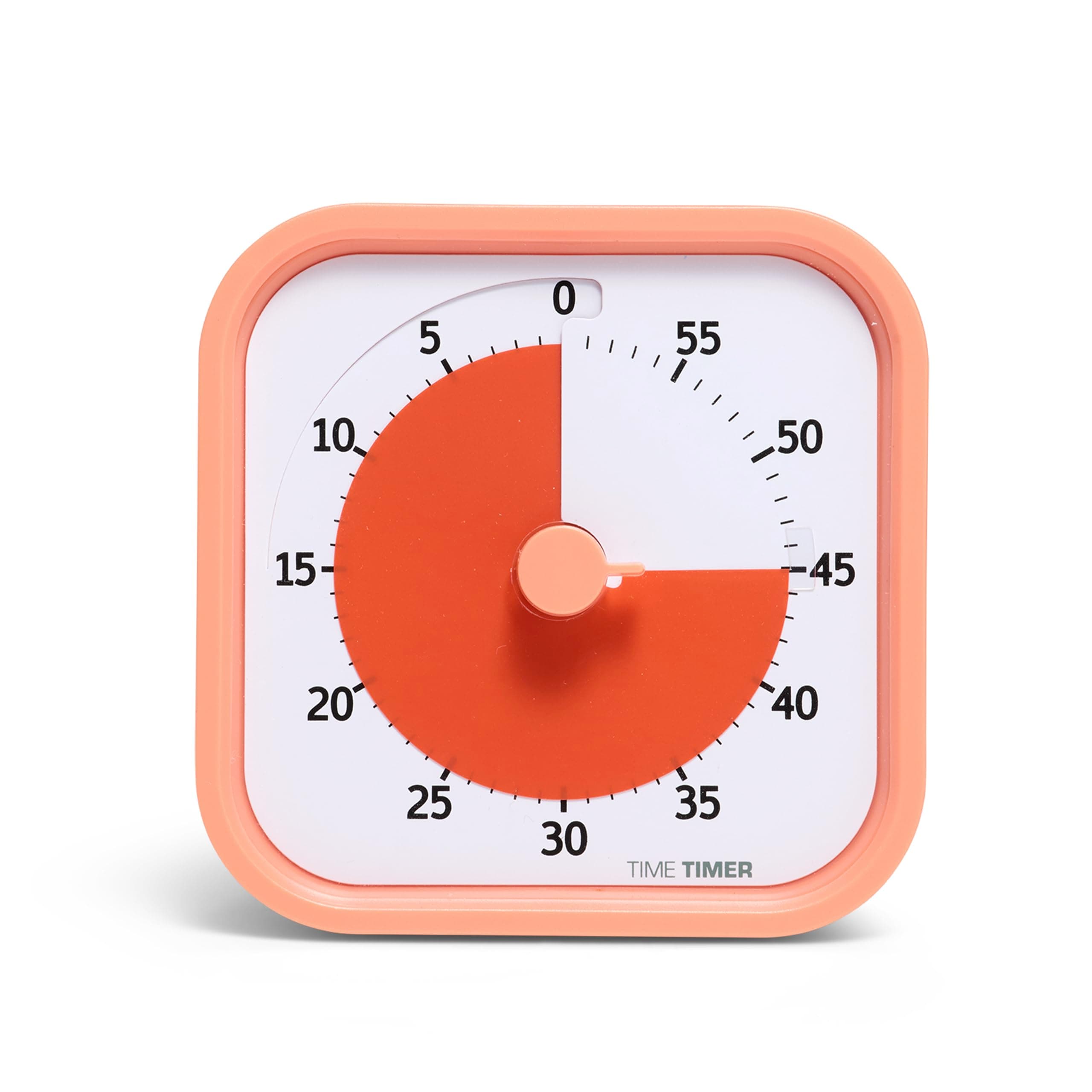 TIME TIMER ( , Dreamsicle Orange) - Home MOD - 60 Minute Kids Visual Home Edition - For Homeschool Supplies Study Tool, for Kids Desk, Office Desk and Meetings with Silent Operation...