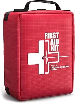 - First Aid Kit, Professional Trauma First Aid Kit with Labelled Compartments Molle System for Car, Hiking, Backpacking, Camping, Traveling, and Cycling