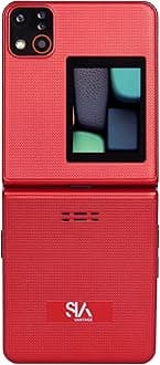 All-New FLIP 3 Flip Dual Sim |Keypad Mobile| with 2.4" Big Display |Flip|Fold|BT Dialer| Voice Changer |Auto Call Recording|Long Lasting Battery| FM|Camera|Feature Phone| Red