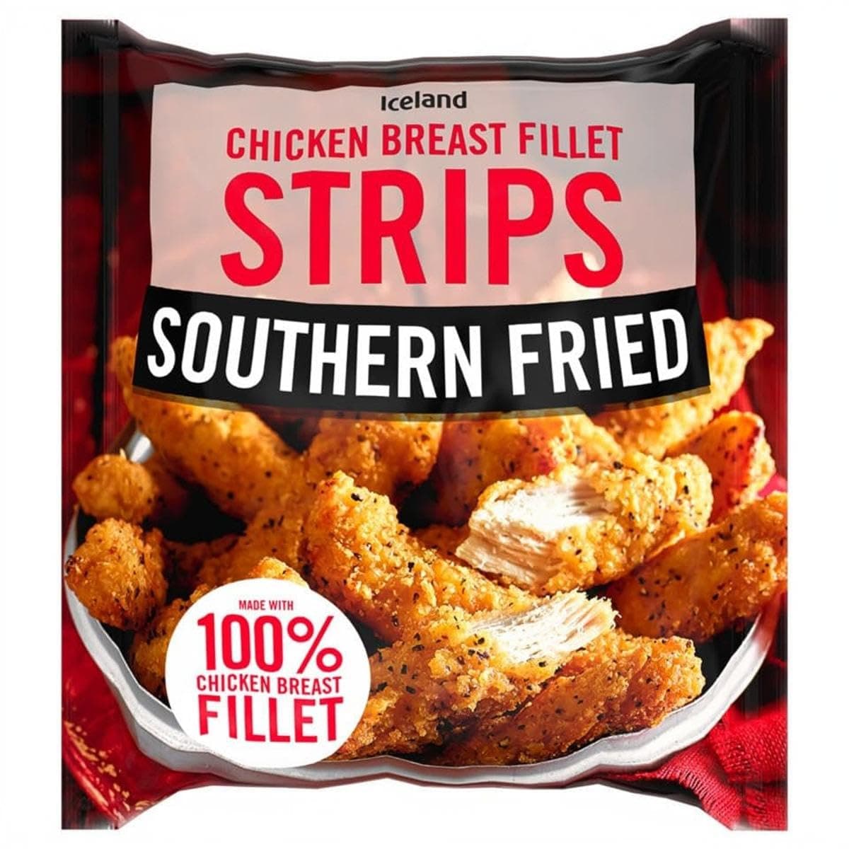 Southern Fried Chicken Breast Fillet Strips 500g (Frozen)