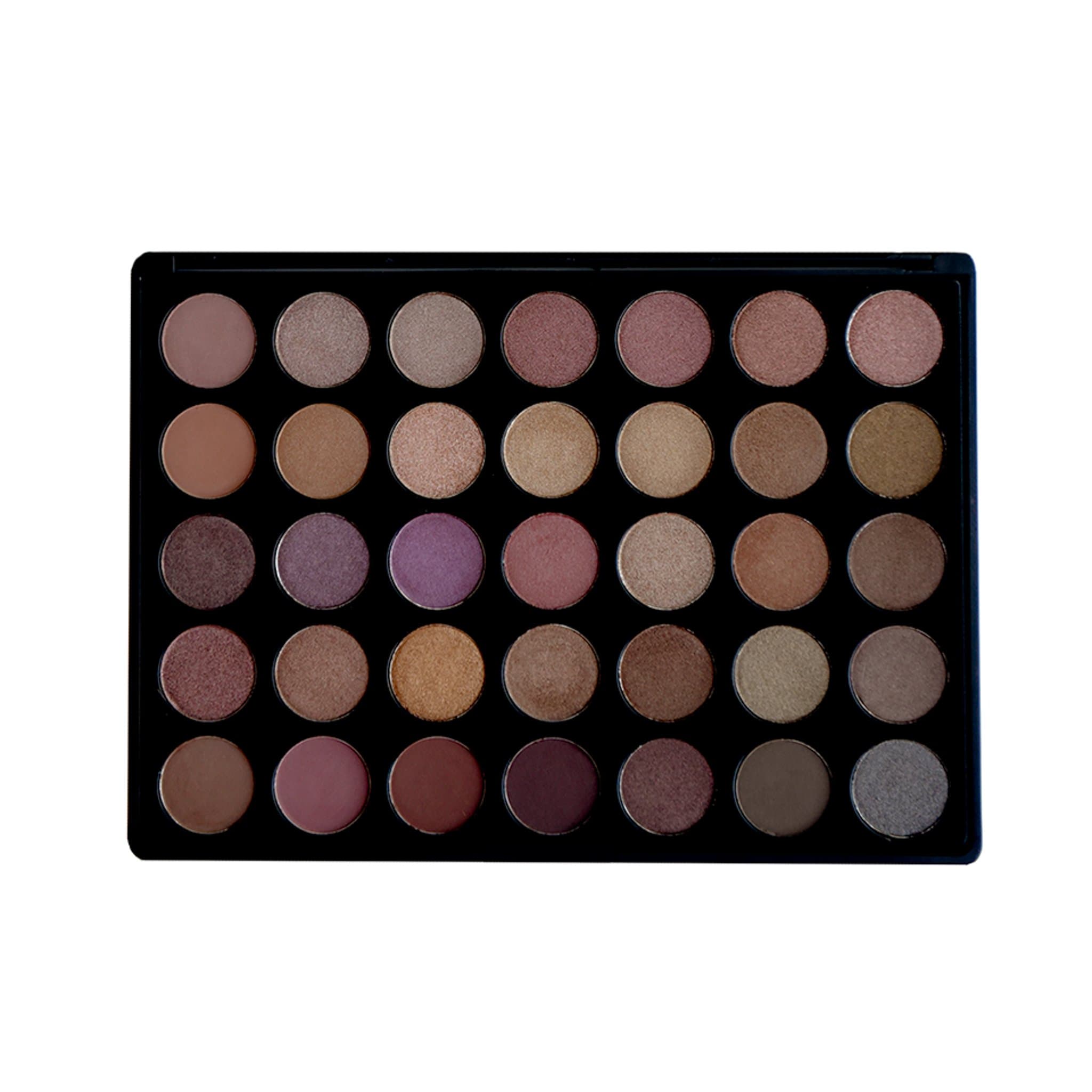 Sienna Blaire Beauty 35 Shades Taupe Eyeshadow Palette, Makeup Kit for Girls
