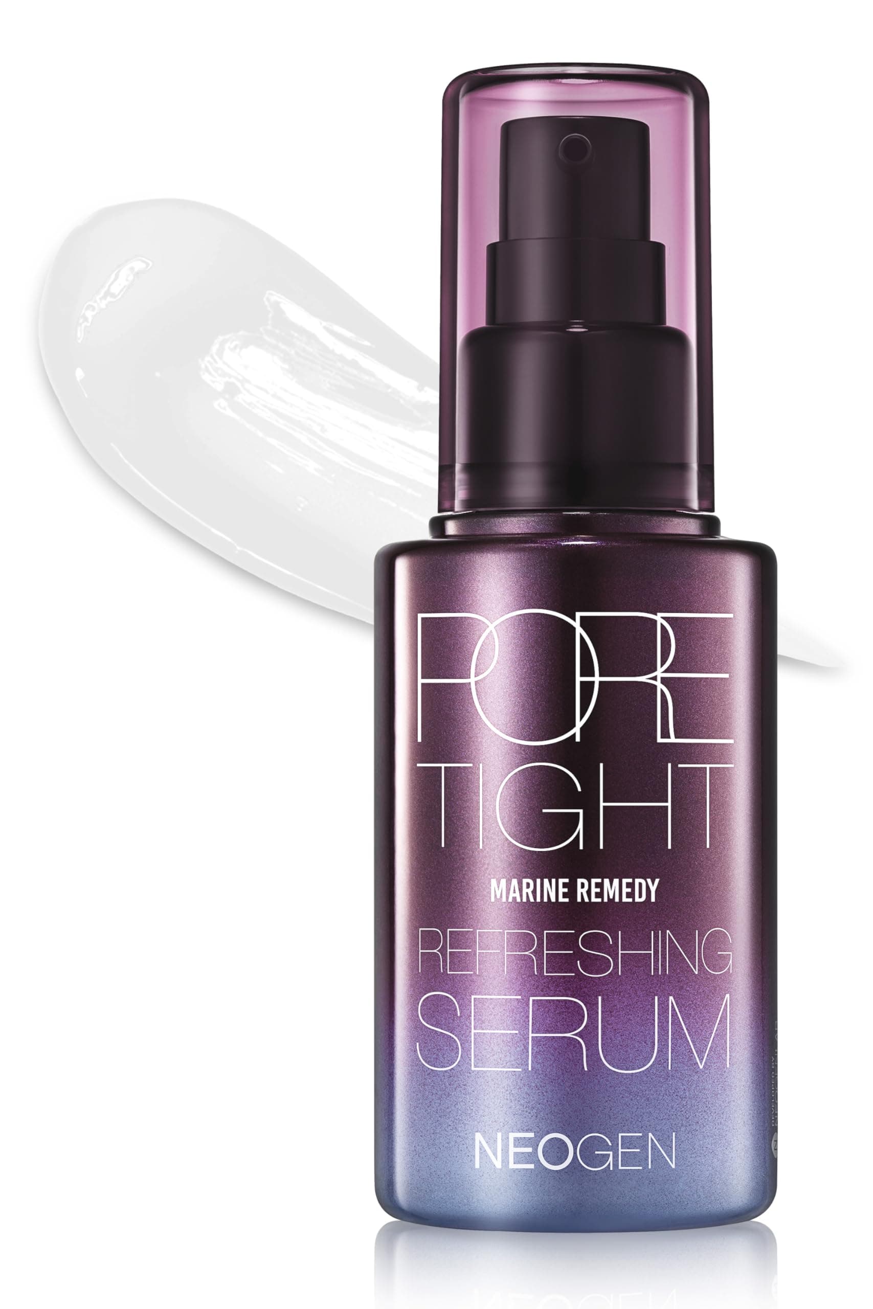 [K-Beauty] Neogen Marine Pore Tight Refreshing Serum | Hydrating Pore Minimizer Face Serum w/Seaweed, Kelp & Purple Sea Urchin Extract 1.35 fl oz