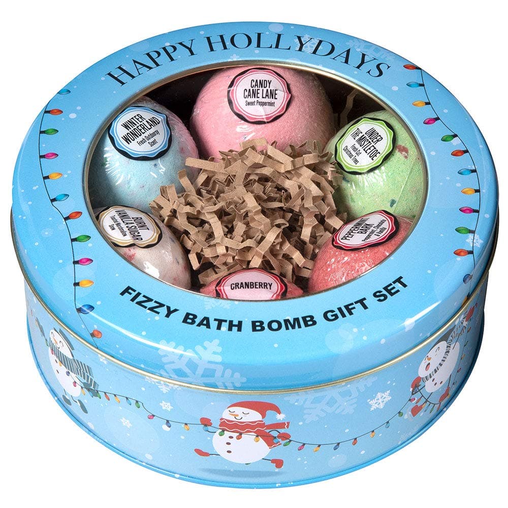 Ginger Lily FarmsBotanicals Happy Hollydays Bath Fizzy Bomb Gift Set