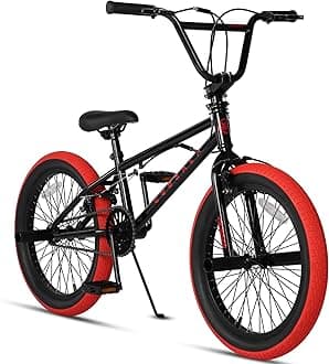 Freestyle BMX Bike, 18 20 Inch Kids Bicycle for 5-13 Years Old Kids and Beginner Level Rider, Multiple Colors