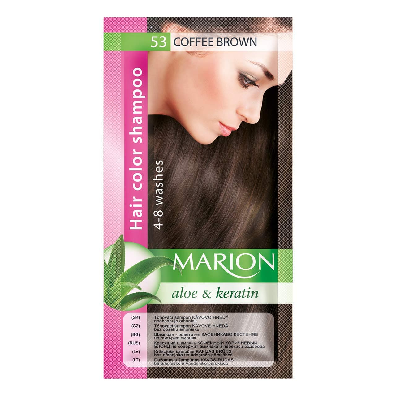Sachet 53 Coffee Bronze Hair Color