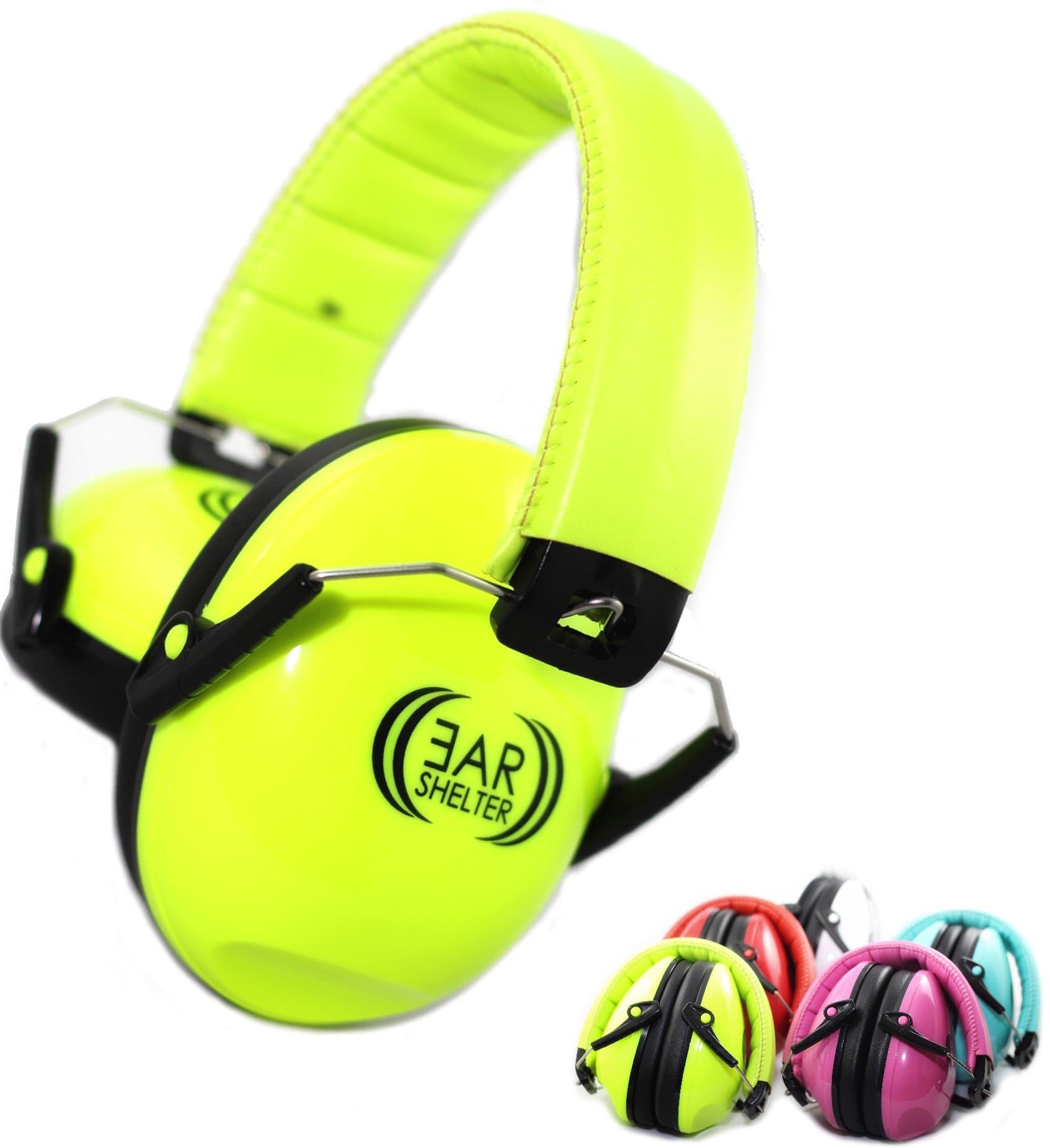 Noise Cancelling Earmuffs for Kids and Even Adults, Enticing and Expressive Head Band Colors, Adjustable and Comfortable for Both Kids and Adults