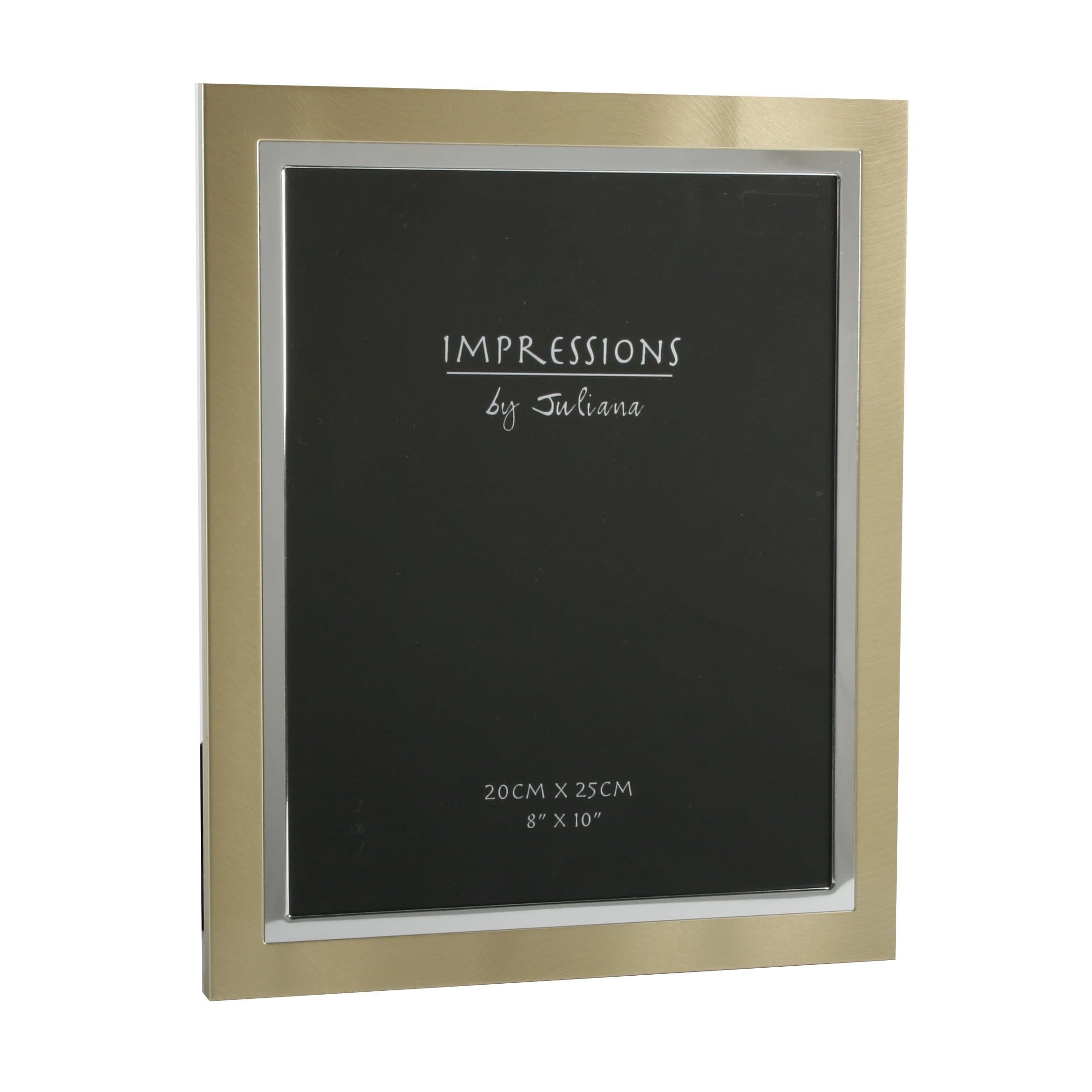 Juliana Two Toned Gold & Silver Photo Picture Frame - 10" x 8"