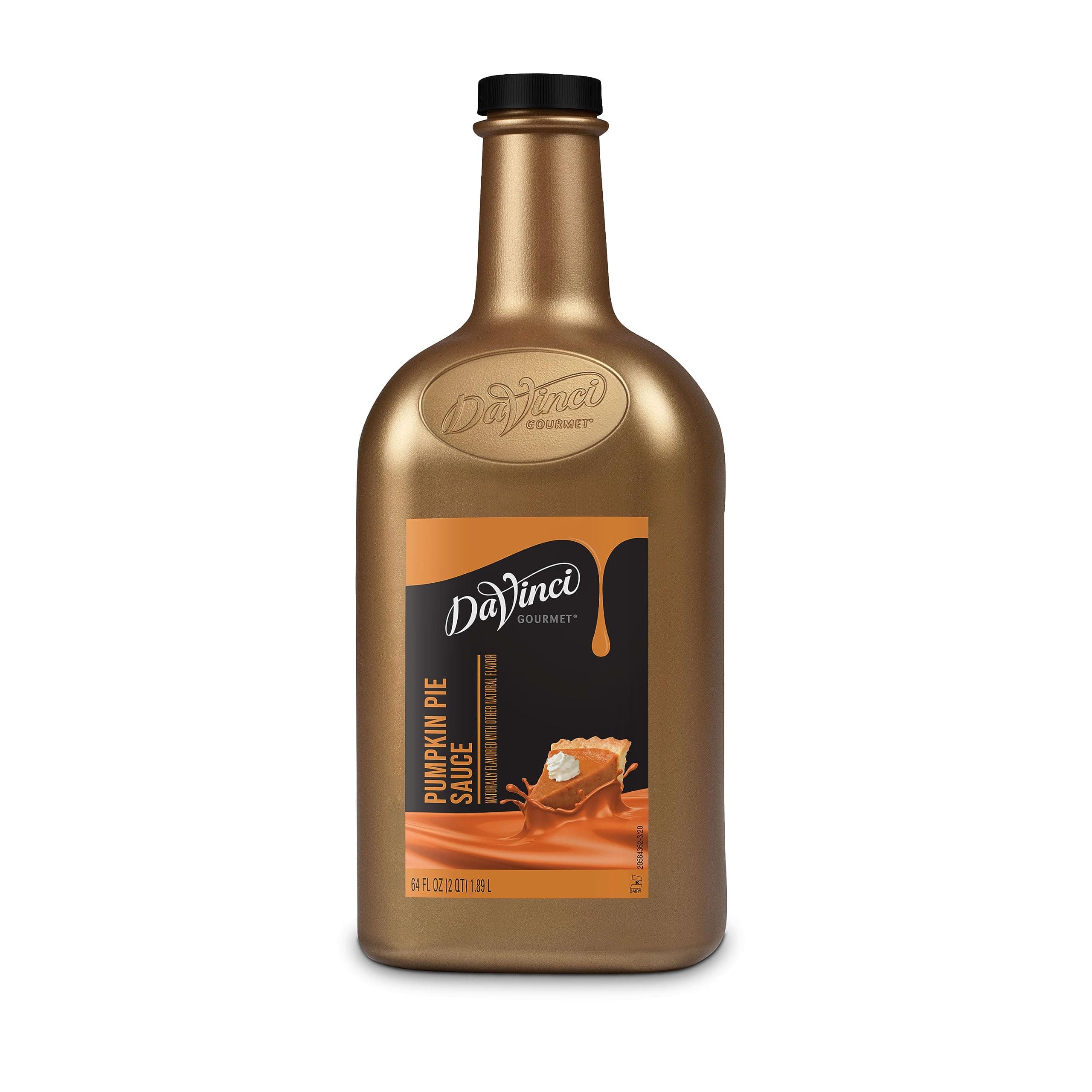 DaVinci Pumpkin Pie Sauce, 64 Ounce
