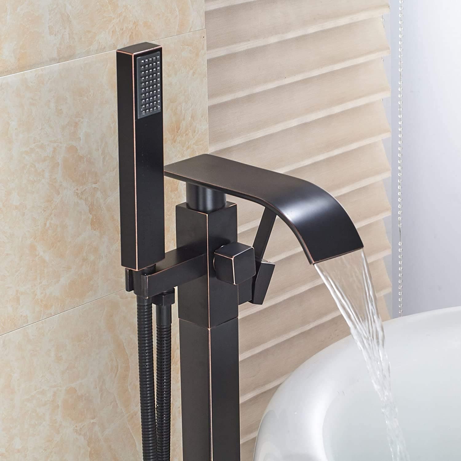 Oil Rubbed Bronze Tub Faucet
