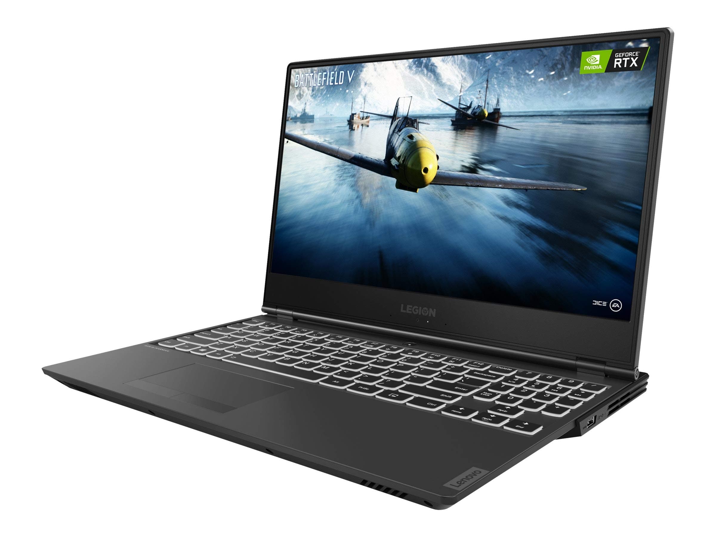 Lenovo Legion Y540 15.6" Full HD 60Hz Gaming Notebook Computer, Intel Core i7-9750H 2.6GHz, 16GB RAM, 256GB SSD, NVIDIA GeForce GTX 1660 Ti 6GB, Windows 10 Home, Raven Black
