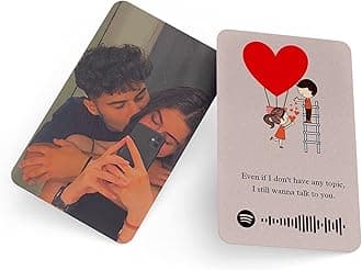 - Customized Wallet Card - Your Photo, Illustration Or Bitmoji, Message, Spotify Song Code Backside Best For Special Occasion Gift For Loved One For Thanksgiving (Your Upload)