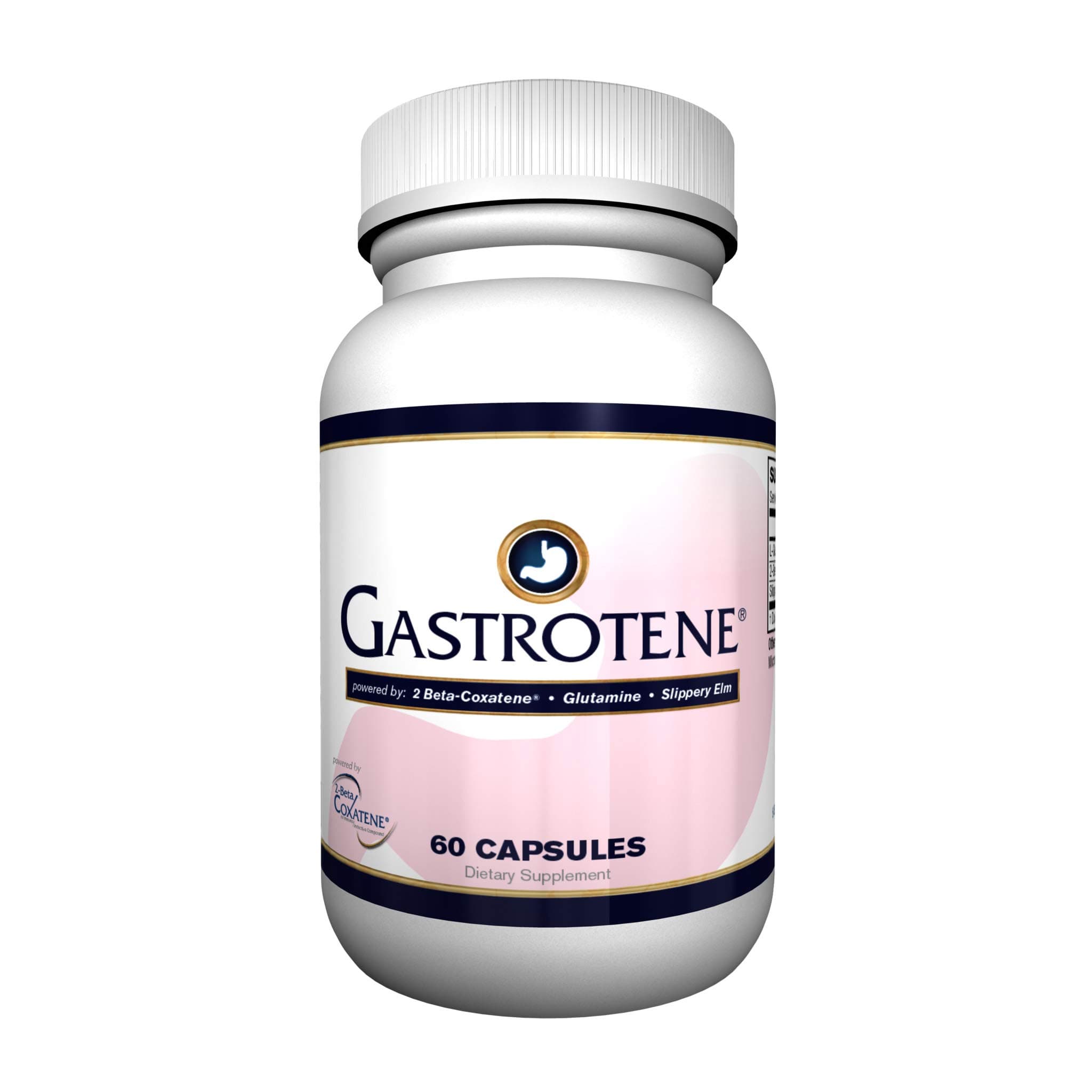 ZYCALGastrotene. Promotes Optimal GI Health and Good Intestinal Function. All Natural. Non GMO 60 Capsules