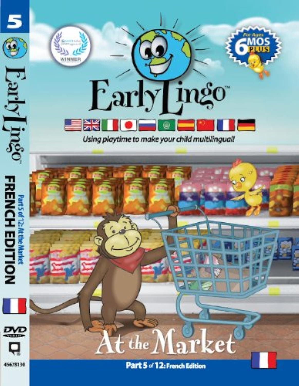 Early Lingoat The Market DVD (Part 5 French)