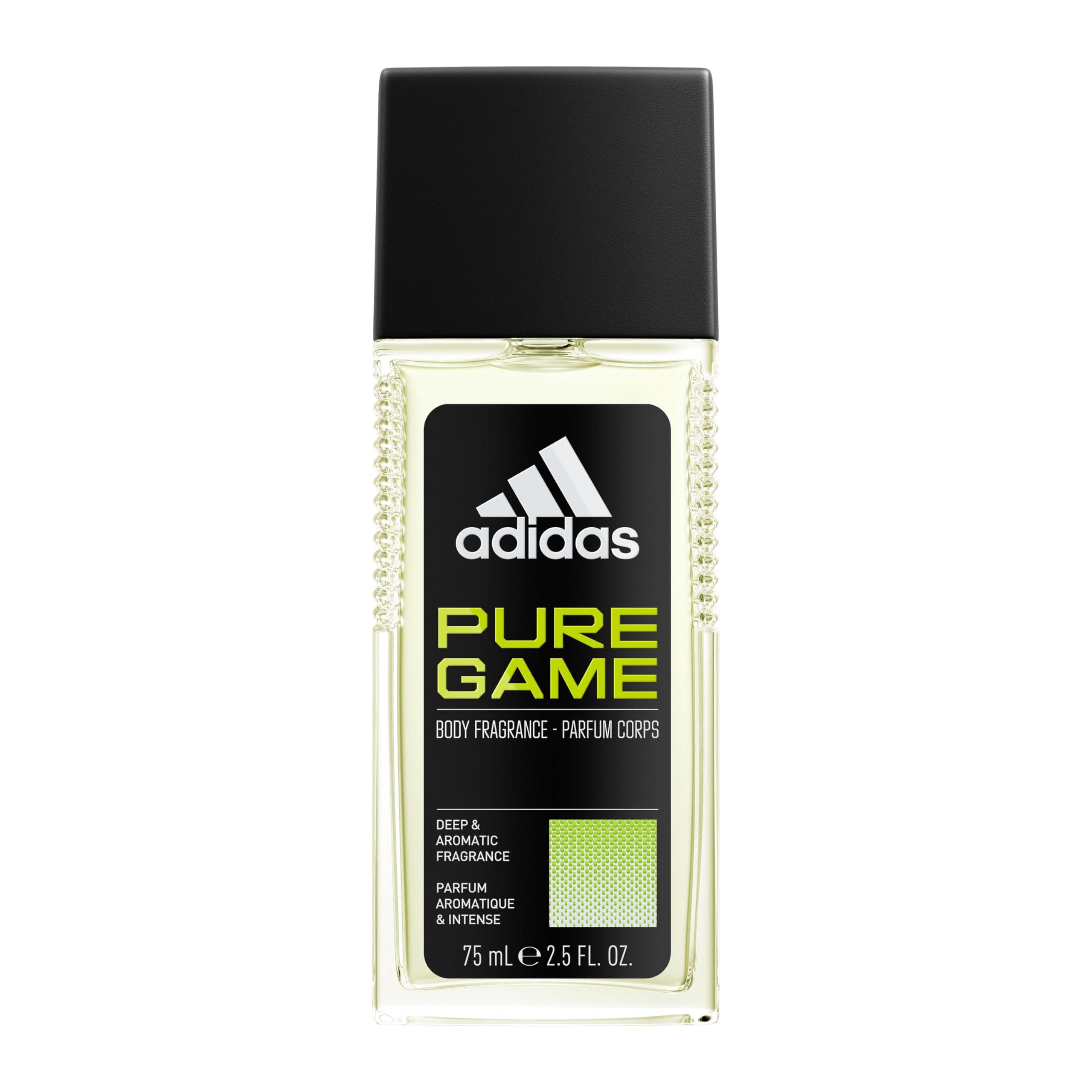 Pure Game Body Fragrance 2.5 fl oz (Pack of 1), Notes of Grapefruit, Lavender, and Sandalwood, Men's fragrance, Long lasting, Sporty fragrance, Travel size