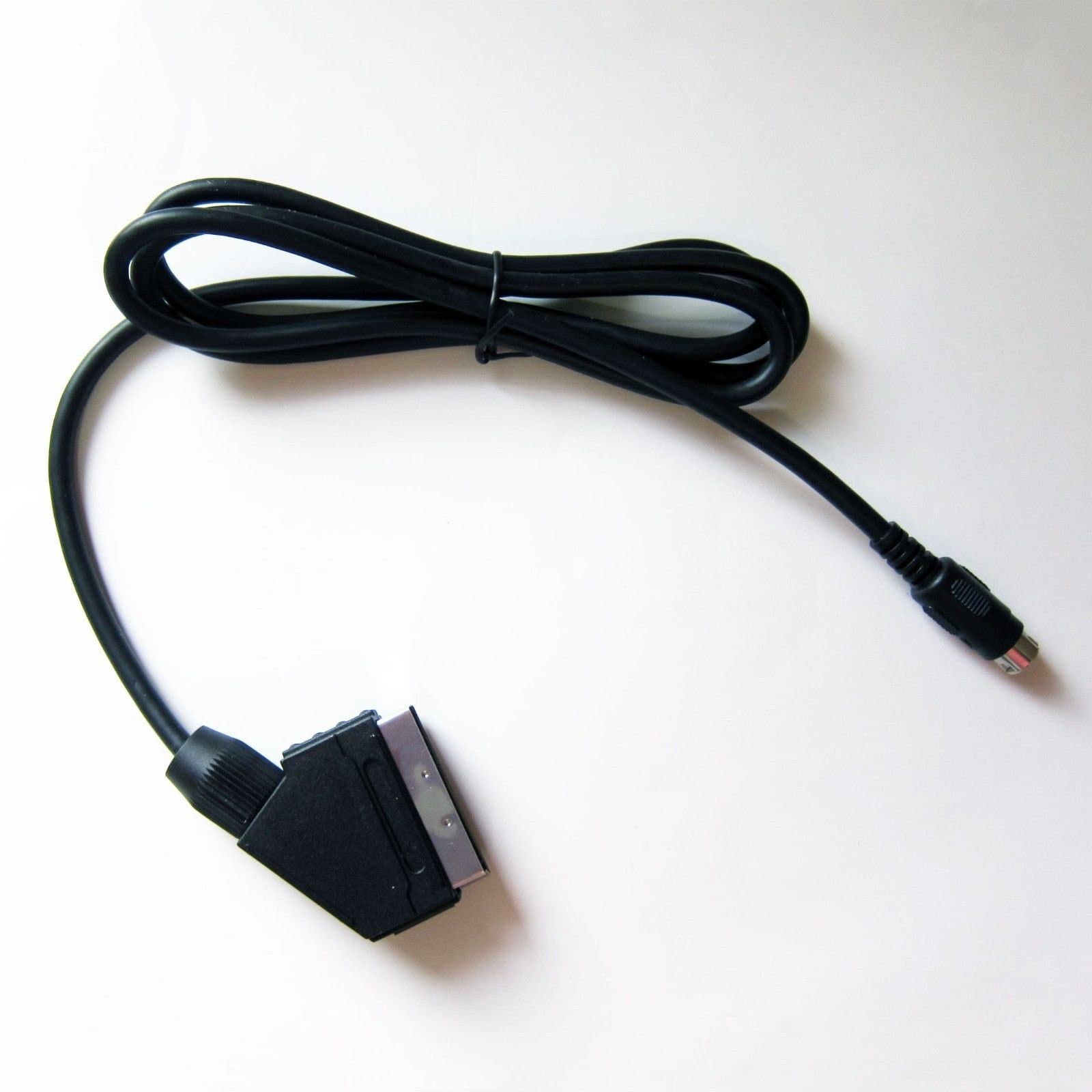 Sega Saturn SS RGB Real SCART Cable TV Lead for PAL, NTSC Consoles