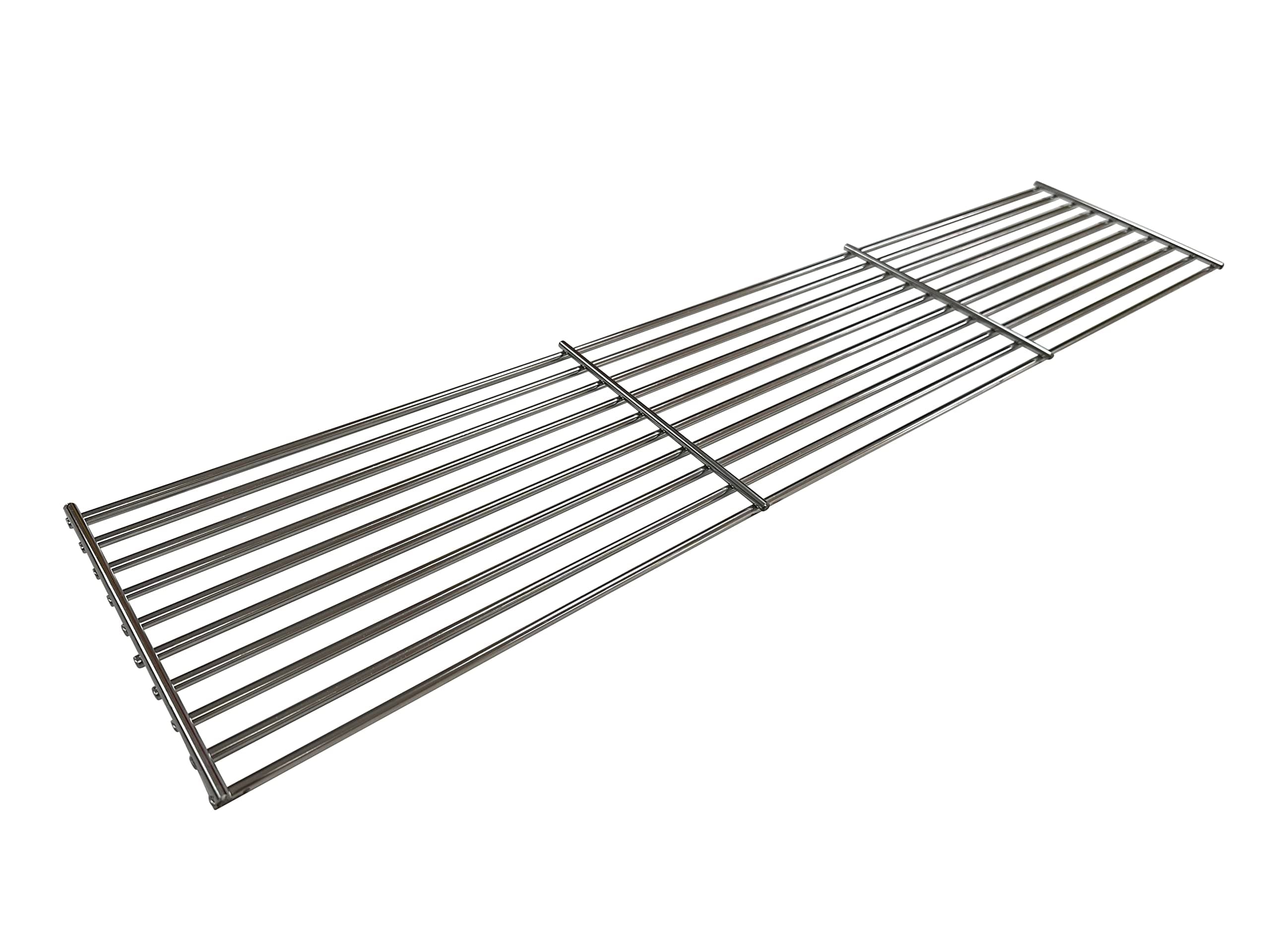 SunshineBBQs Heavy Duty Stainless Steel BBQ Warming Grill, Charcoal, 91cm x 19.5cm