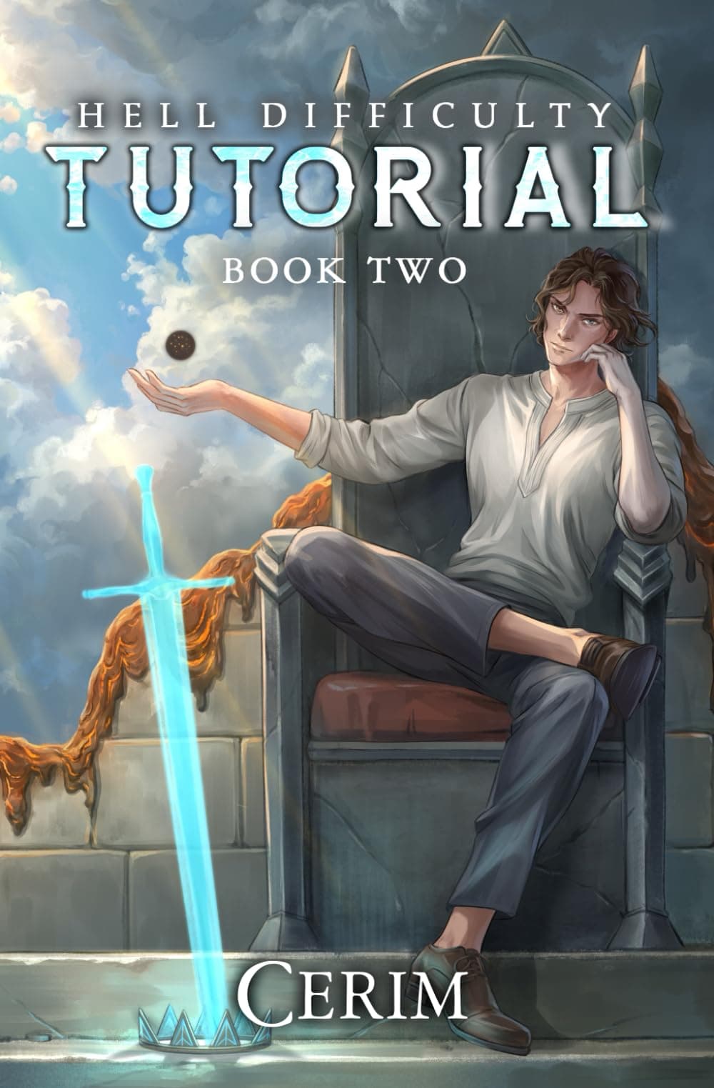 Hell Difficulty Tutorial 2: A LitRPG Adventure Paperback – 27 Aug. 2024