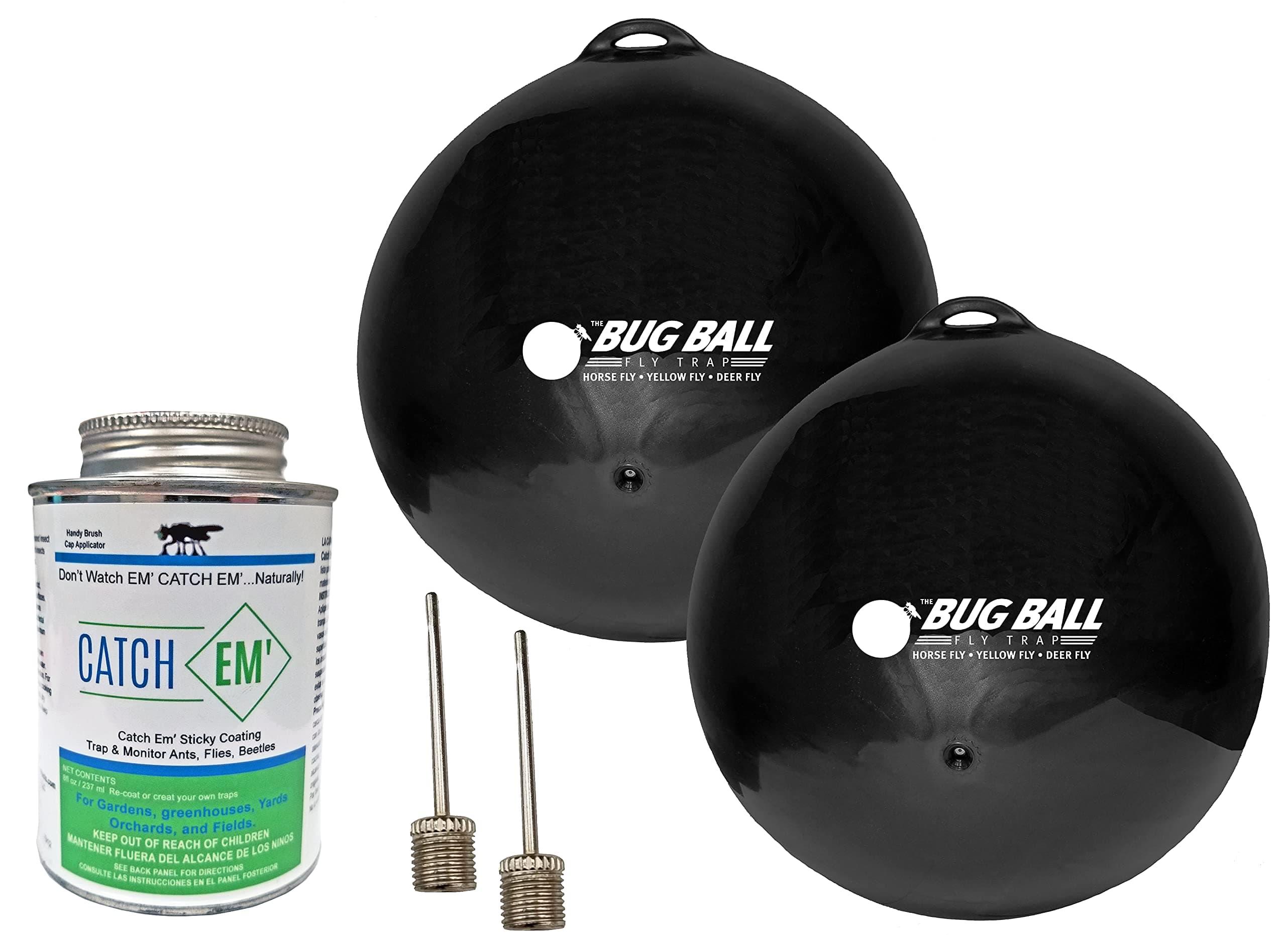 Bug BallStarter Kit - Biting Fly and Insect Trap, Pack of 2