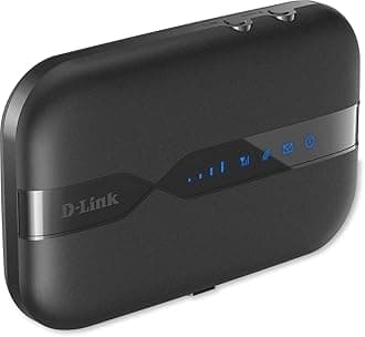 D-Link DWR-932 4G/3G LTE Unlocked Wireless N300 Mobile Broadband Router - Wi-Fi Portable Hotspot, Black