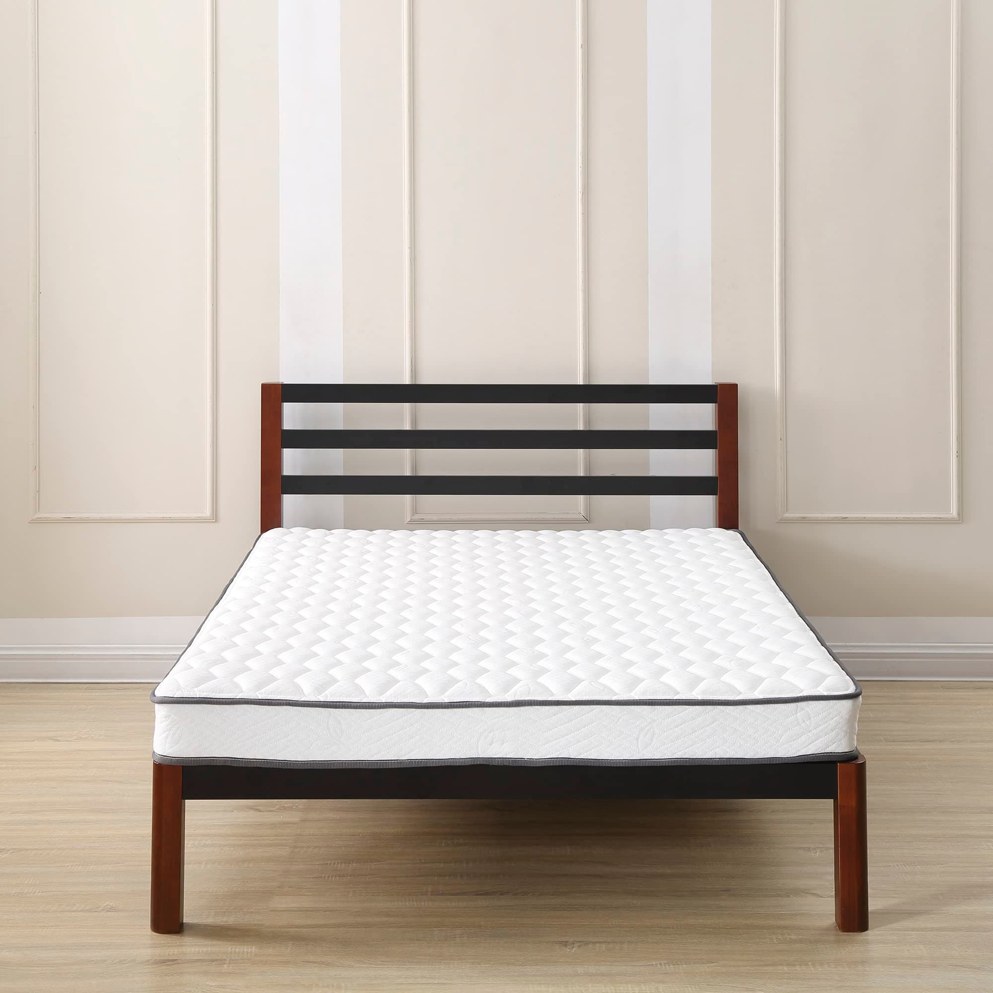 Sleep Spa Synergy 6 Inch Single Size Memory Foam & Innerspring Hybrid Euro Top Mattress (72x36) inches – Medium Soft & Bouncy, Direct from FactoryFor Bedroom & Guest Room, 5 Years Warranty