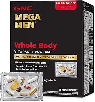 GNC Mega Men Vitapak Program | Whole Body | 30 Count