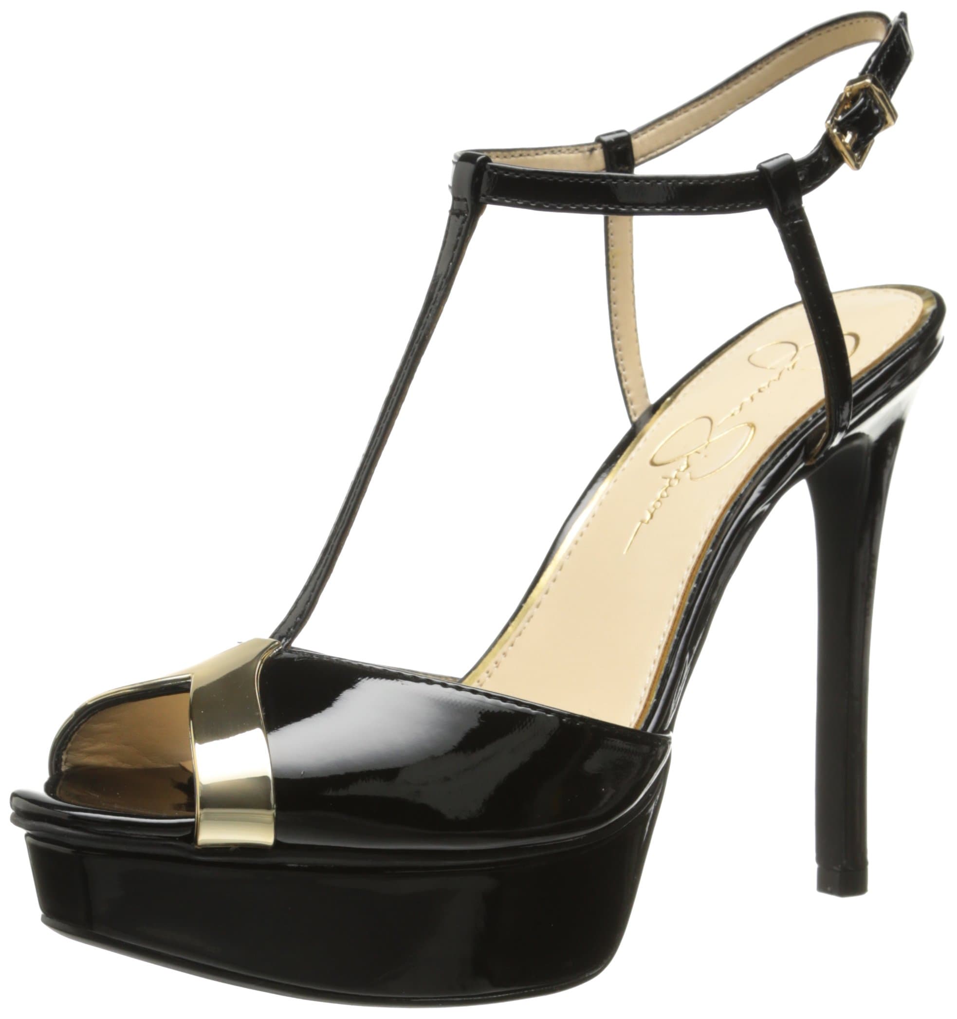 Jessica Simpson Women's Carys Dress Pump, Black, 7 M US