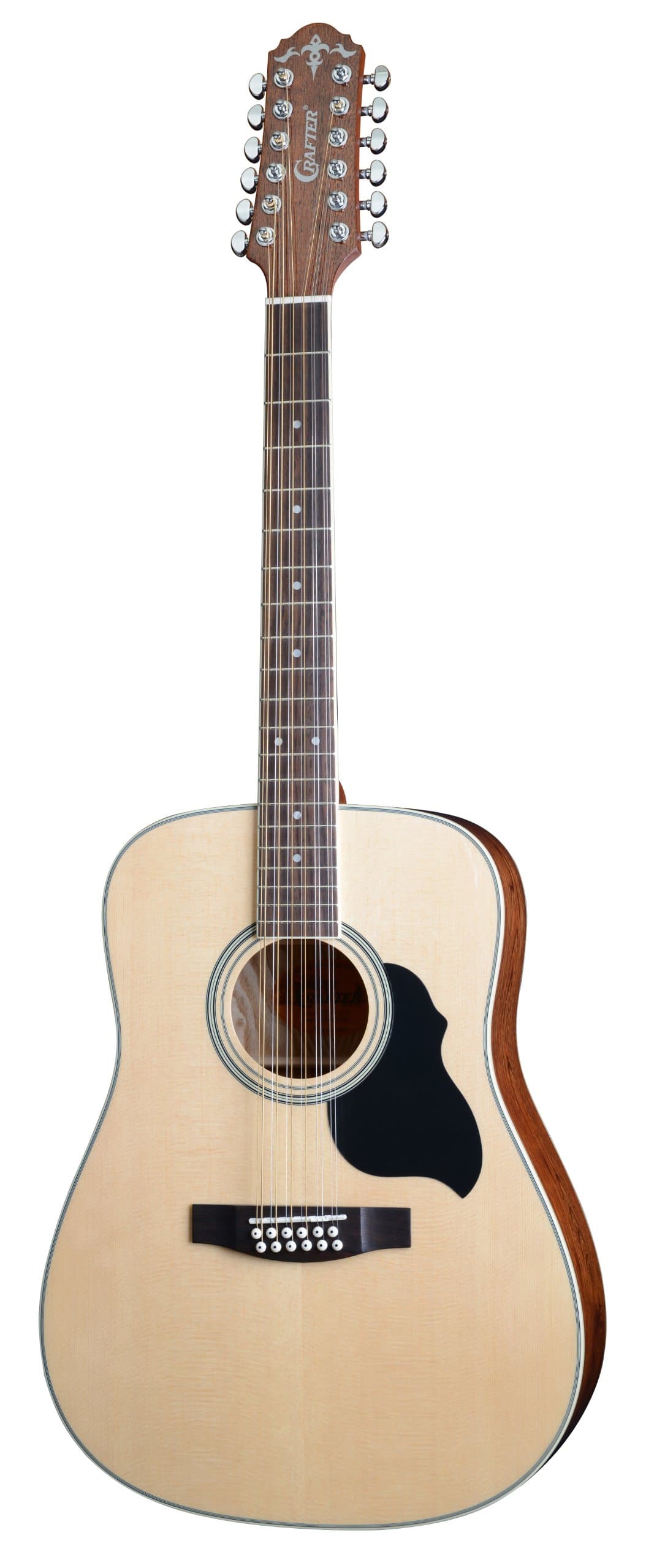 Crafter MD50 12EQ 12 String Acoustic Electric Guitar with Deluxe Gig Bag