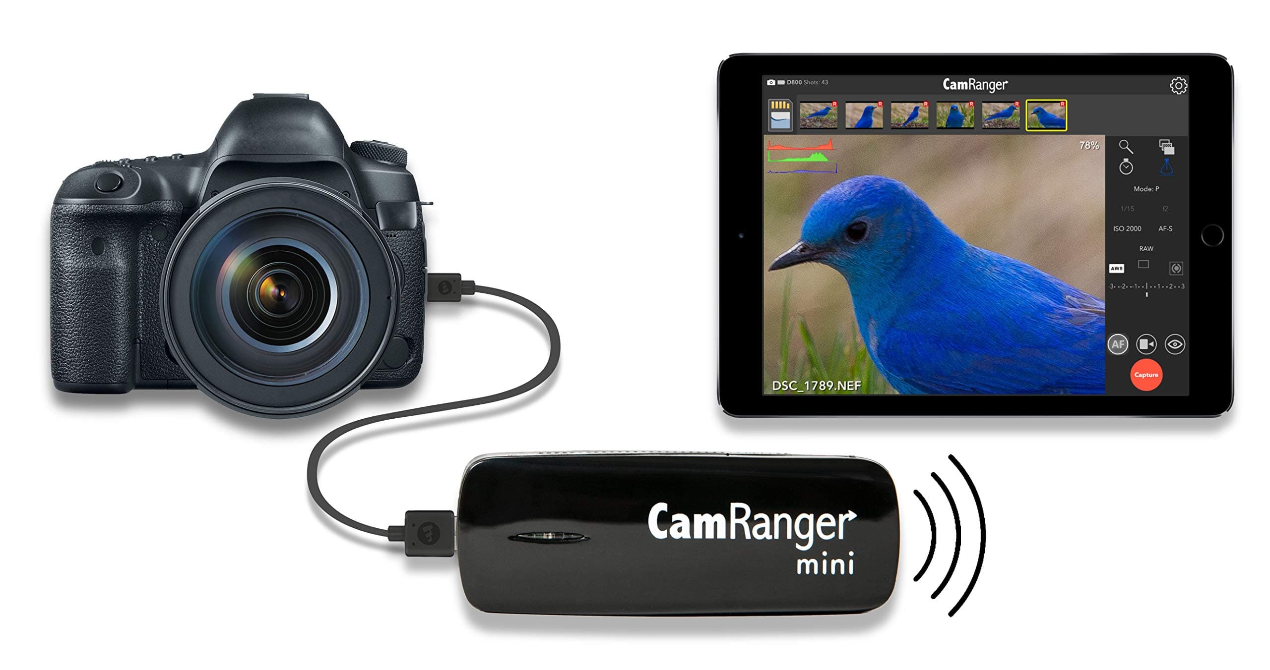 CamRanger Mini Wireless DSLR Remote Control