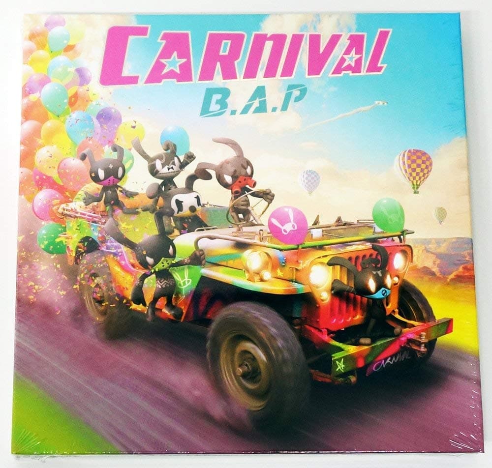 TS Entertainment B.A.P Bap - Carnival (5Th Mini) [Normal Ver.] Cd + 40P Photobook + Photocard + Photocard + Extra Gift Photocard Set