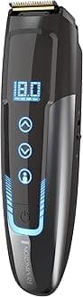 Remington MB4700 Smart Beard Trimmer with Memory Settings and Digital Touch Screen, Rechargeable for Cordless Use