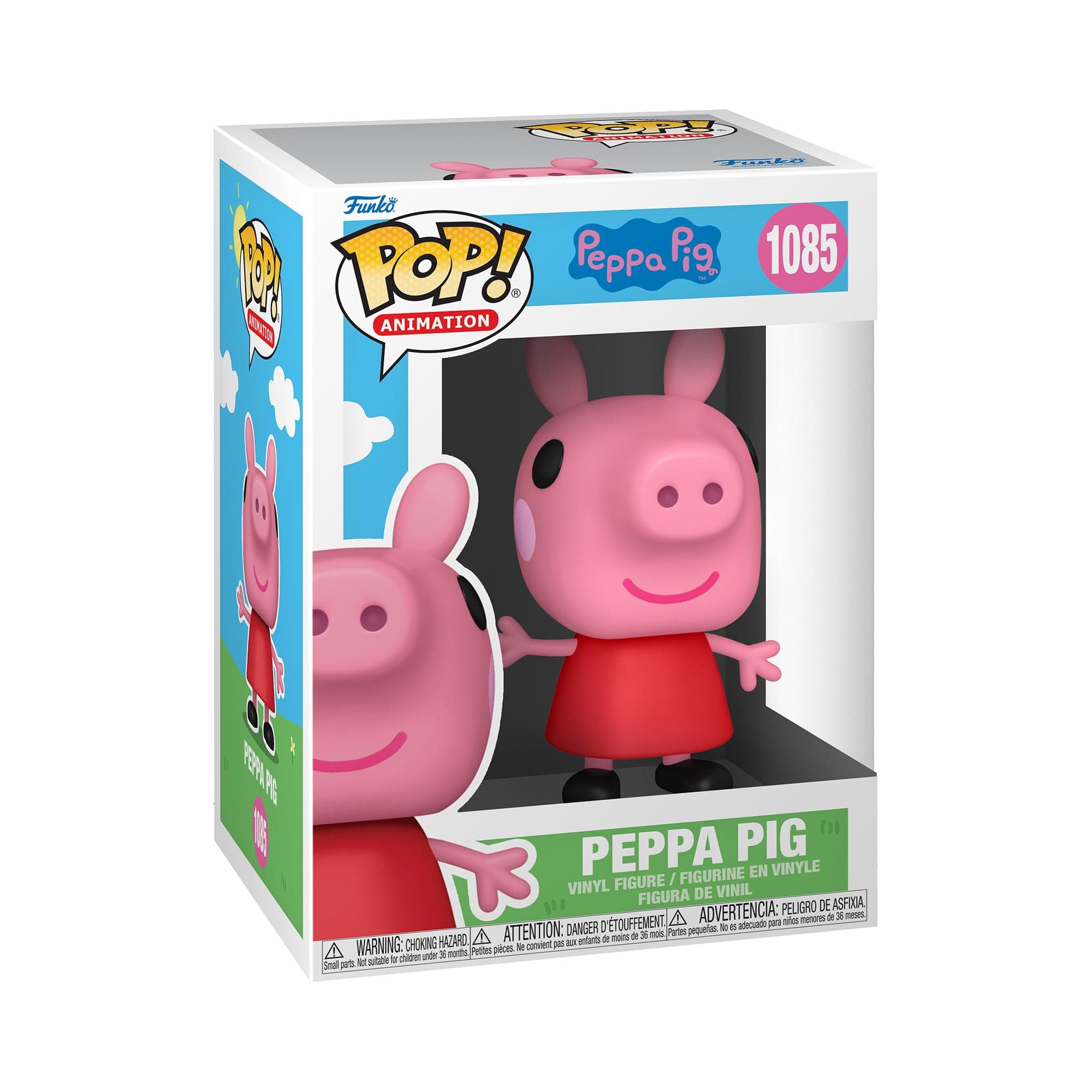 Funko POP Animation: Peppa Pig- Peppa Pig, Multicolor, Standard
