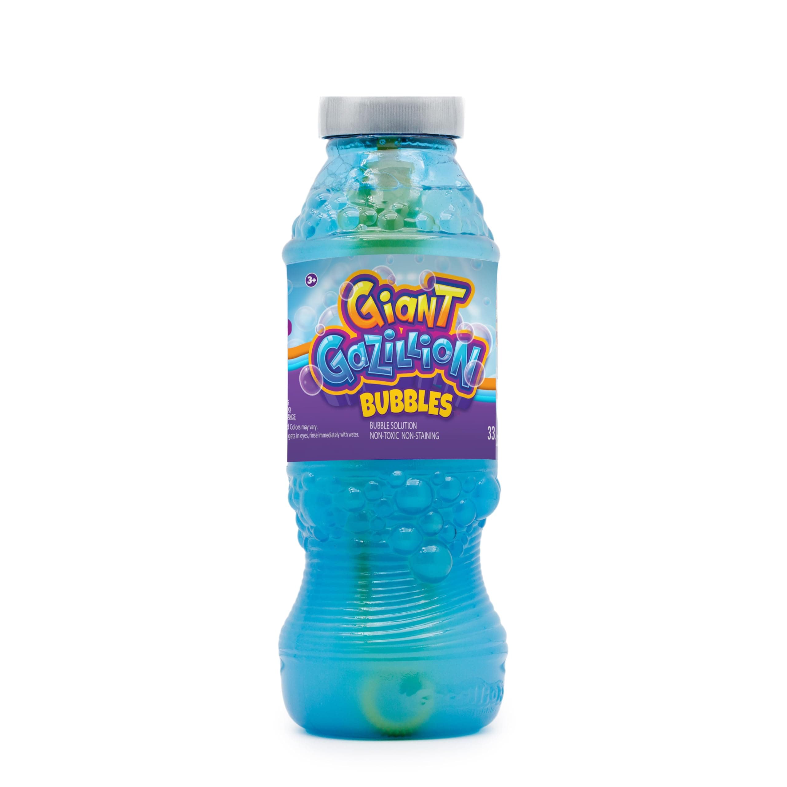 Gazillion Bubbles 1 Liter Giant Bubble Solution, Blue