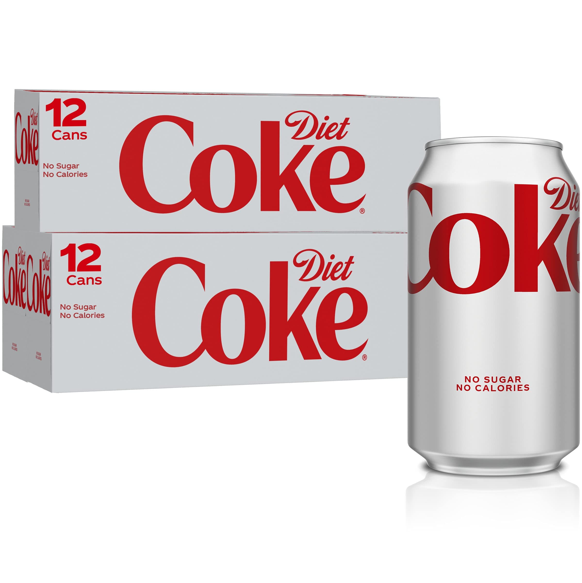 Diet Coke Soda Soft Drink, 12 Fl Oz, 36 Pack