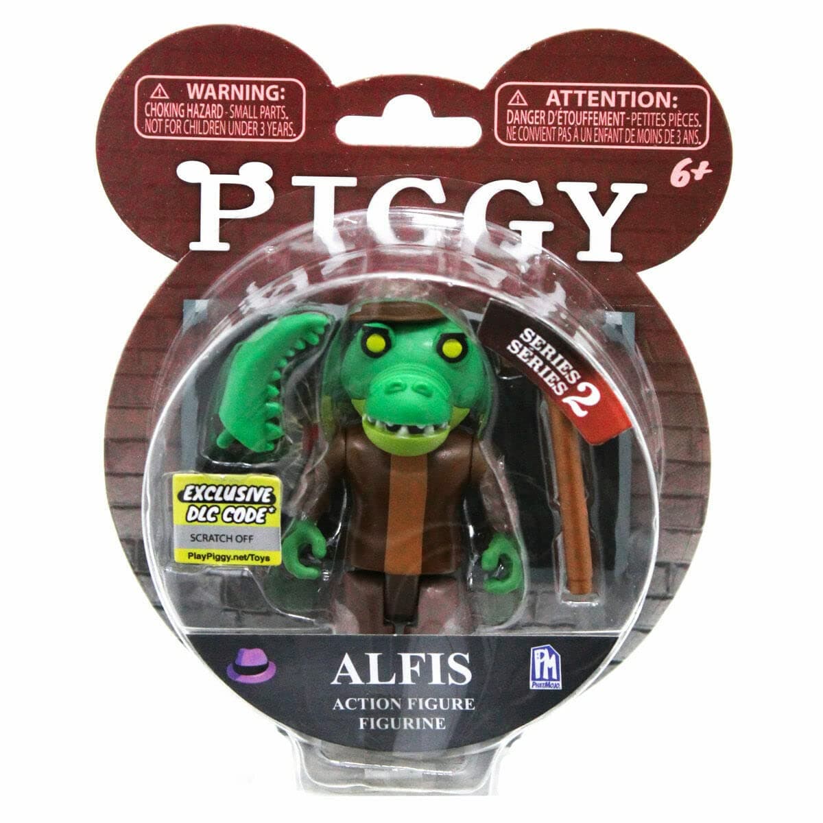 PIGGY - Alfis Action Figure (3.5" Buildable Toy, Series 2) [Includes DLC]