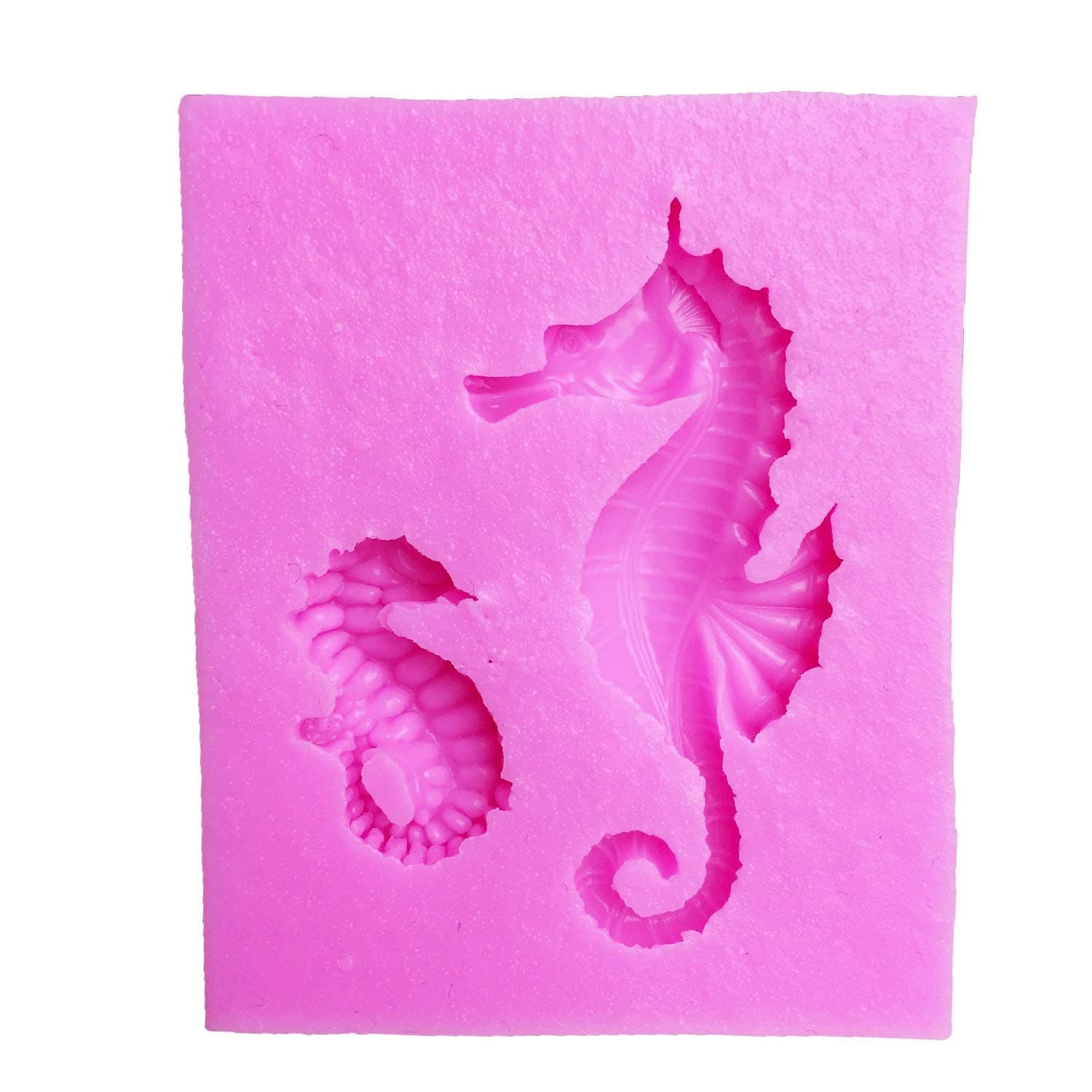 Stonham 3D Seahorse Silicone Cake Topper Mould